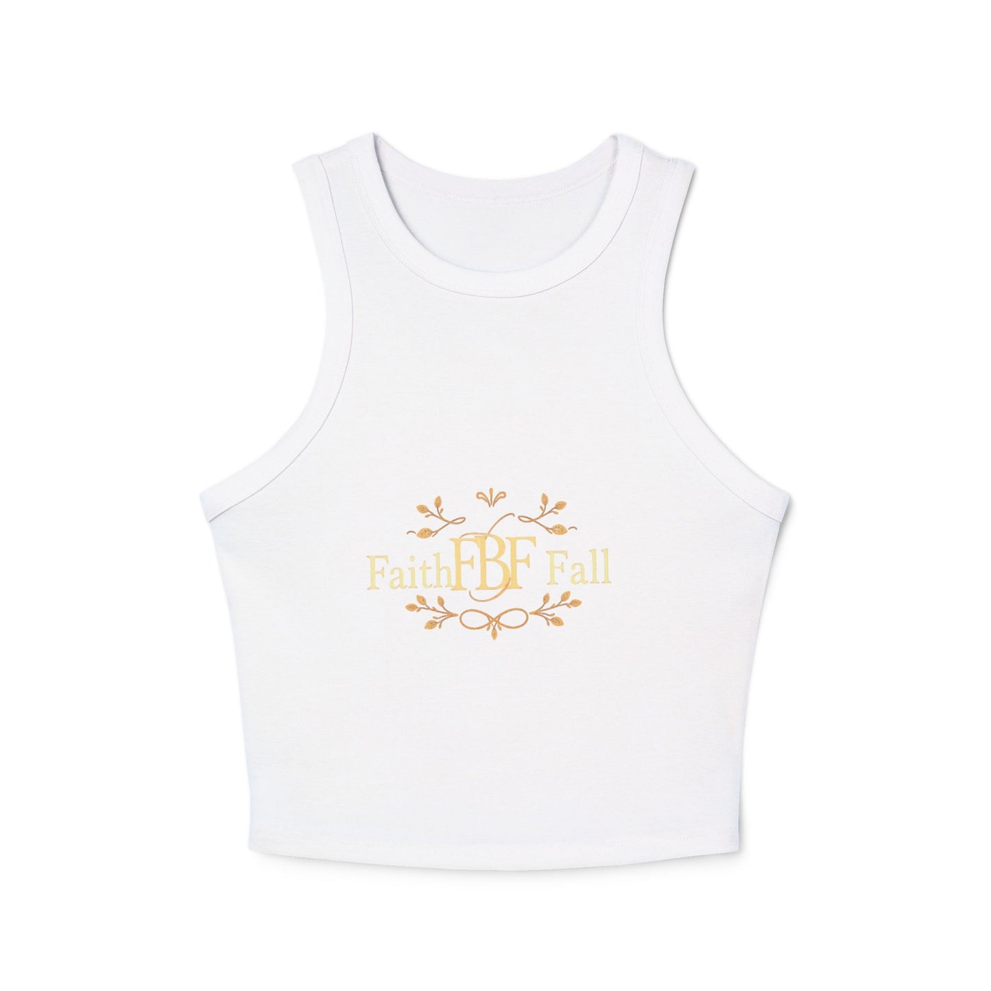 Faith & Fall Women's Racer Tank Top, Casual Summer Top, Inspirational Apparel, Fashion Tank, Gift for Her