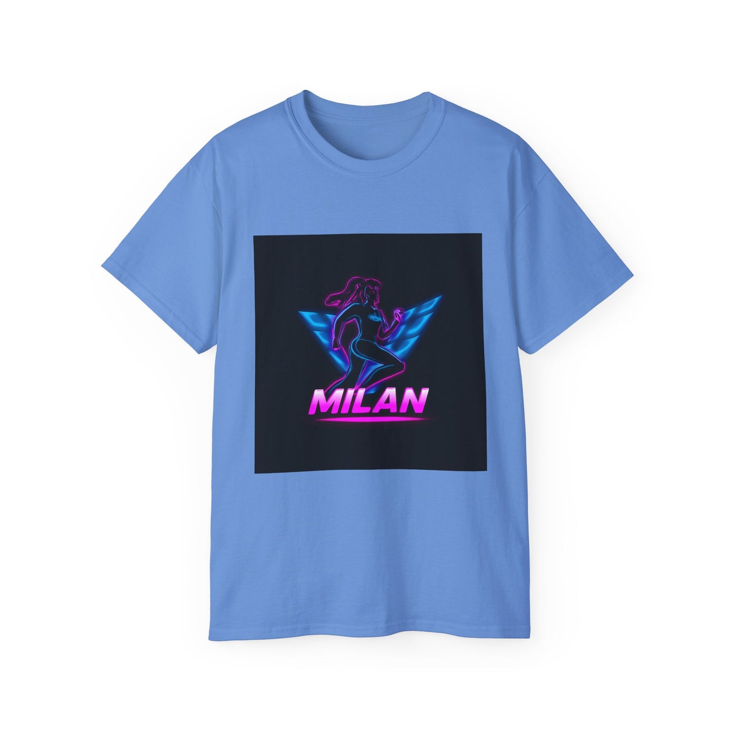 Milan Graphic Tee, Unisex Ultra Cotton T-Shirt, Retro Sportswear, Casual Streetwear, Birthday Gift, Unique Fashion Statement