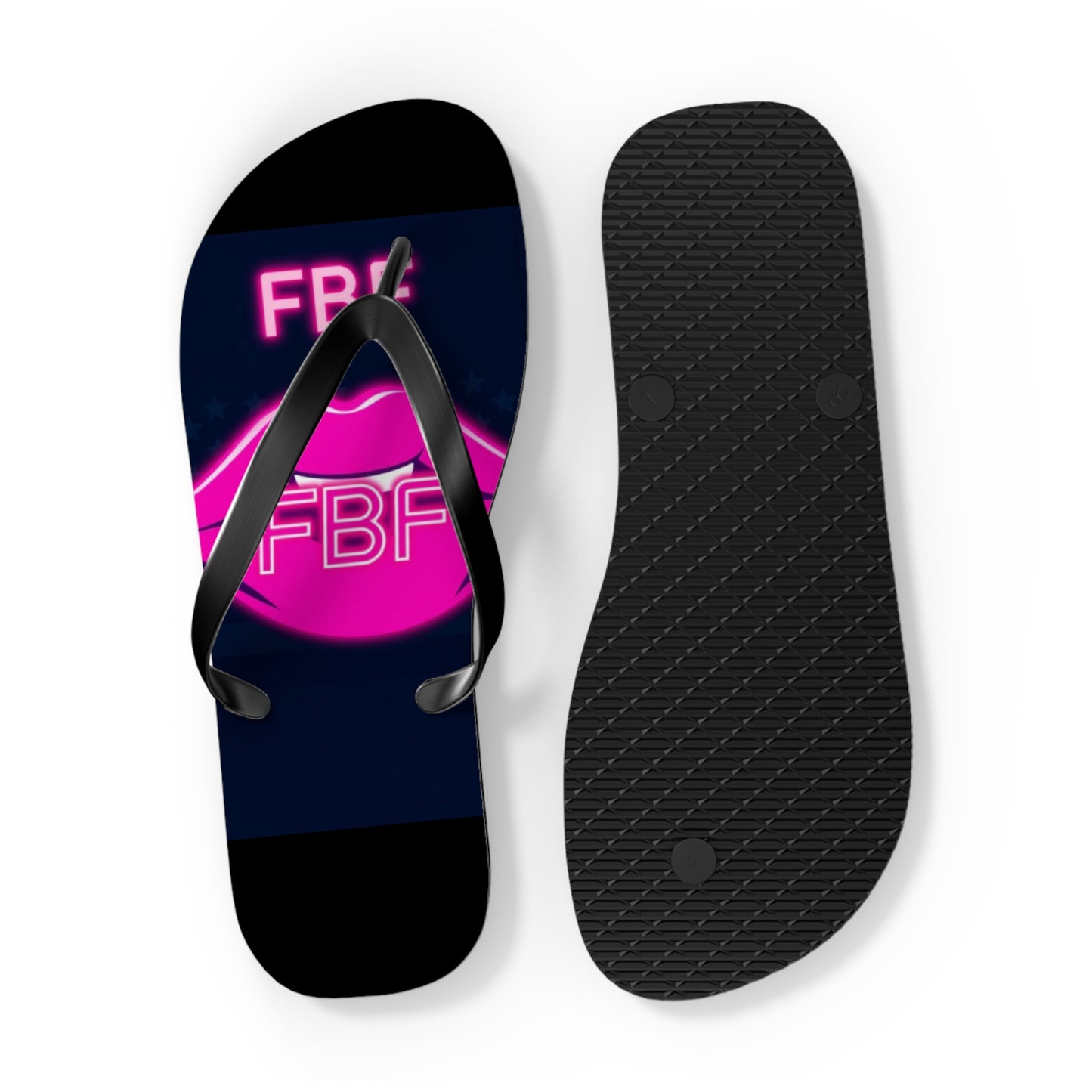 Neon Flip Flops - Trendy Summer Footwear for Beach Days, Pool Parties, and Vacation Vibes | FBF Design