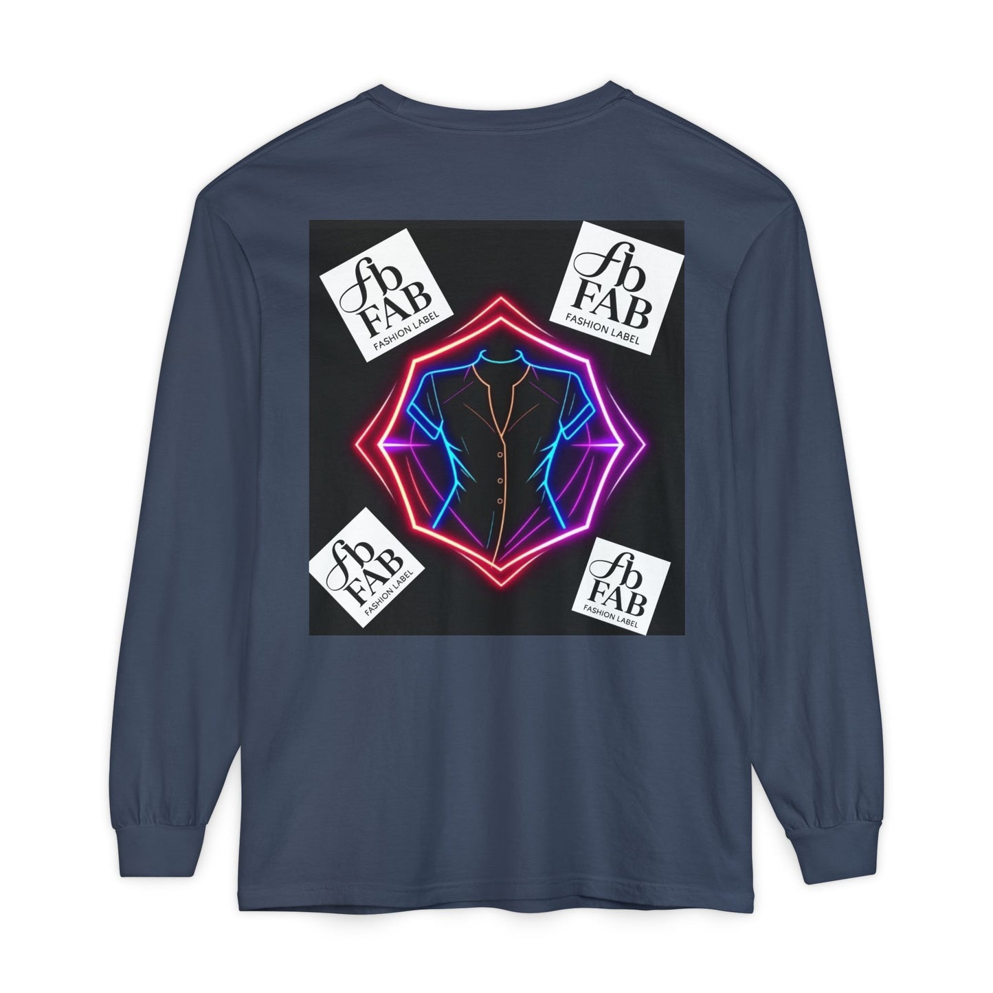 Unisex Garment-dyed Long Sleeve T-Shirt