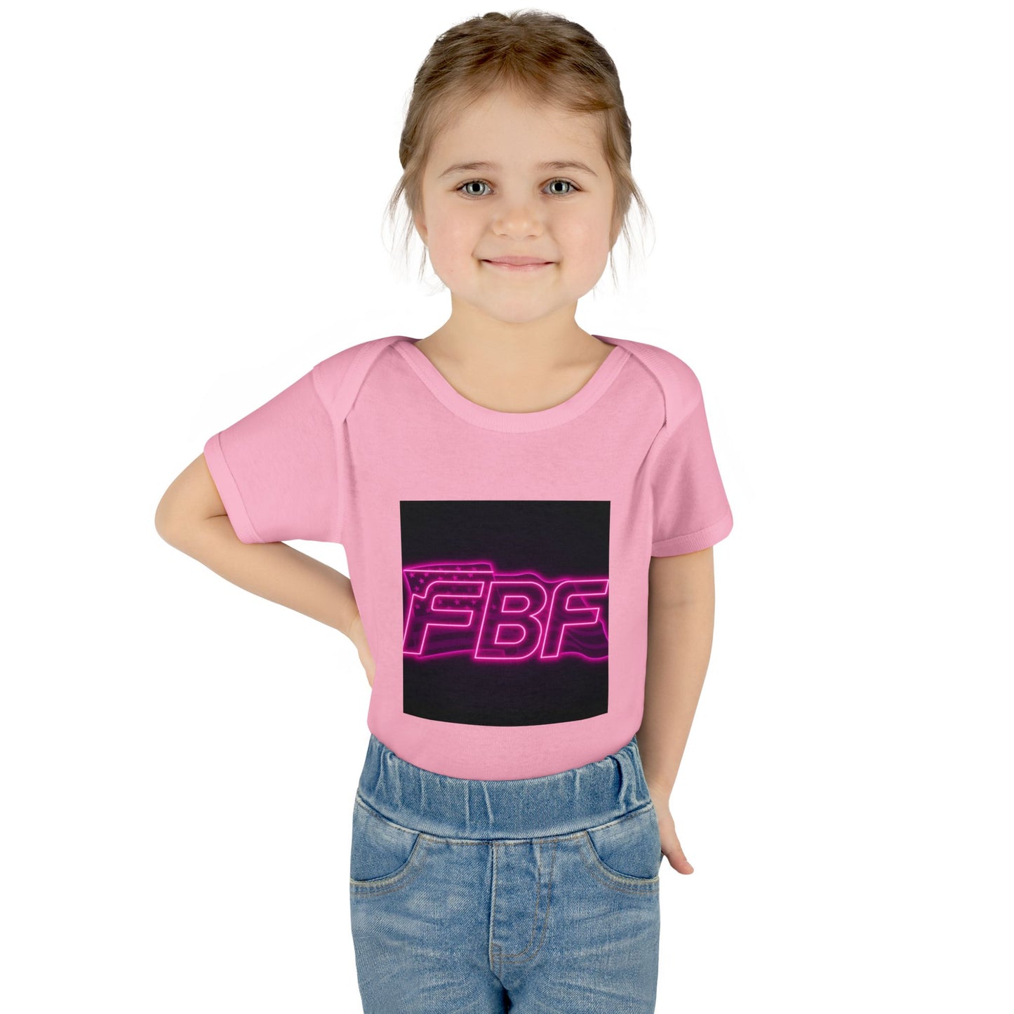 Neon Baby Bodysuit for Trendy Infants, Cool Graphic Onesie, Unique Baby Gift, Personalized Baby Outfit, Modern Infant Apparel