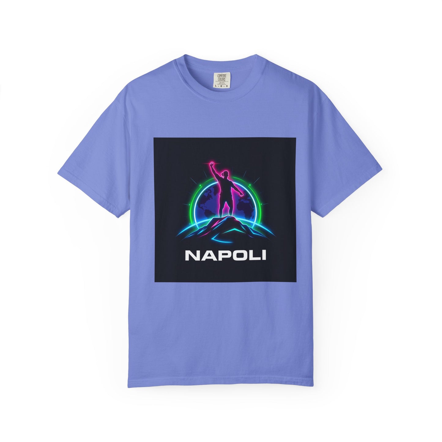 Neon Napoli T-Shirt for Adventurers, Retro Graphic Tee, Perfect for Travelers, Gifts for Him/Her, Cool Streetwear, Casual Outfit