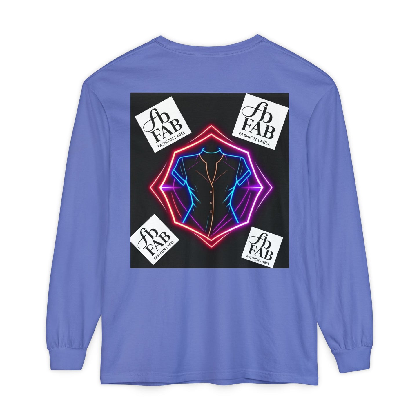 Unisex Garment-dyed Long Sleeve T-Shirt