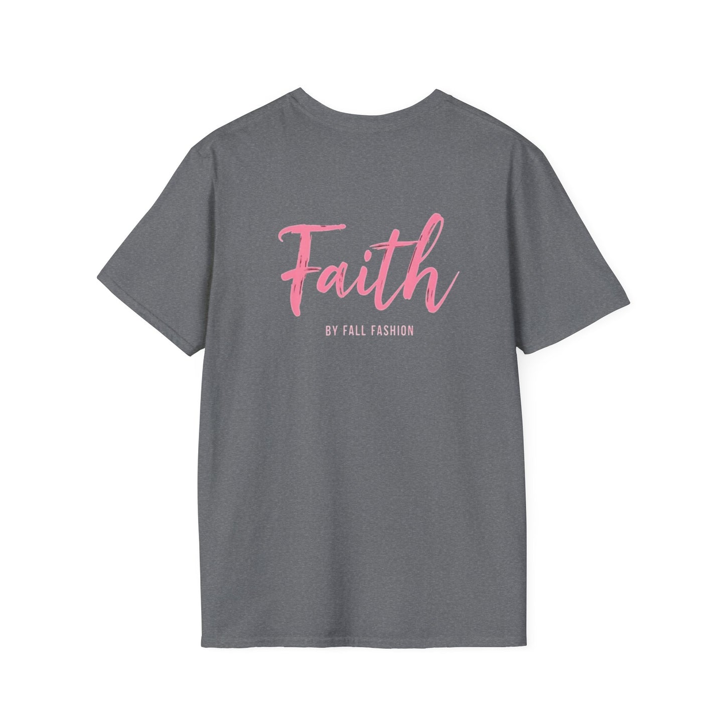 Faith-Inspiring Unisex Softstyle T-Shirt, Everyday Wear, Gift for Her, Christian Apparel, Inspirational Tee, Spiritual Comfort