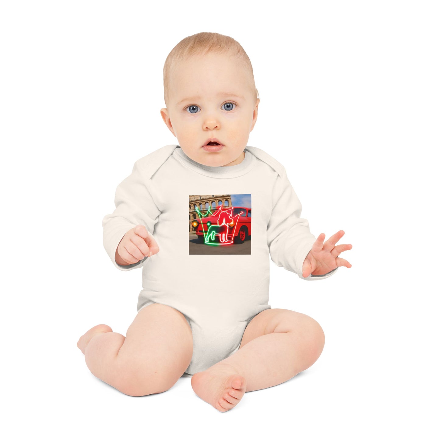 Baby Long-Sleeve Organic Bodysuit