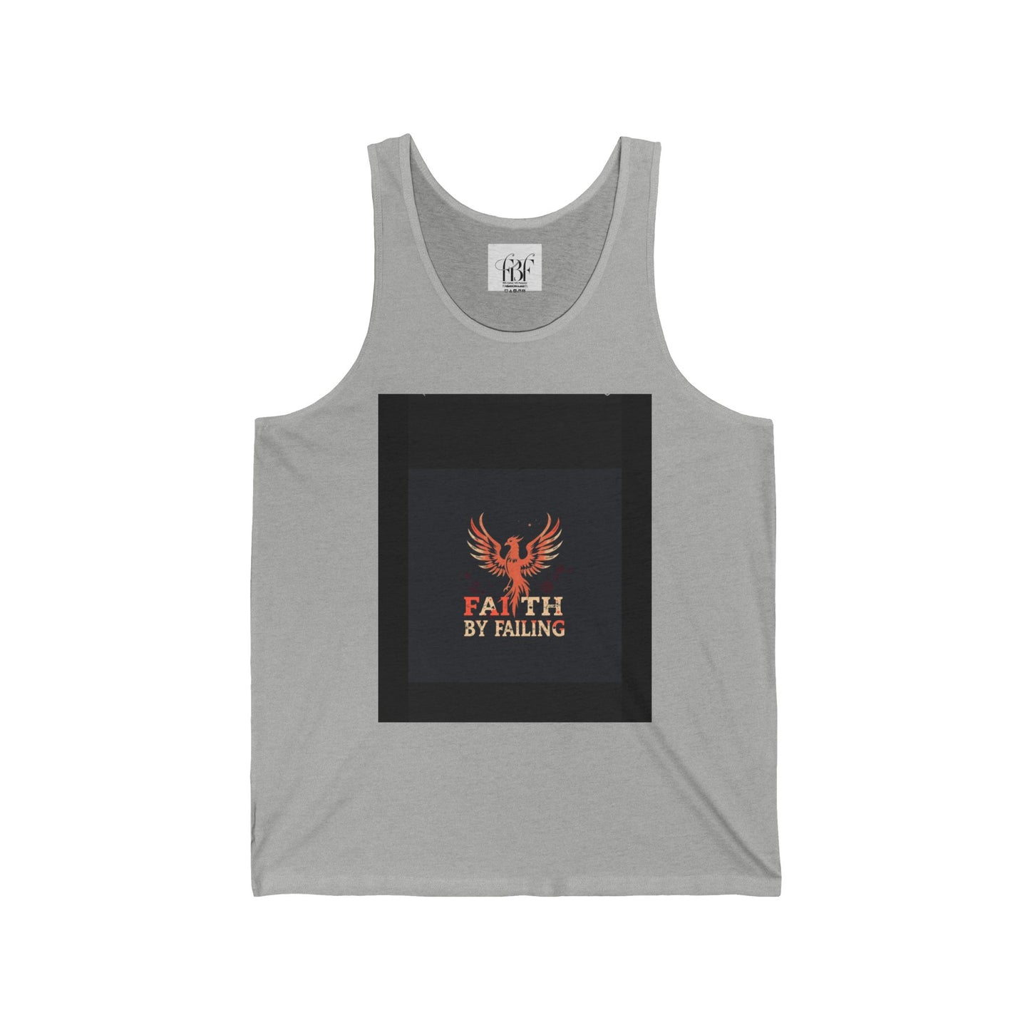 Unisex Inspirational Tank Top - Faith by Failing, Revenge, Motivational Wear, Summer Apparel, Casual Tanks, Gift for Him/Her