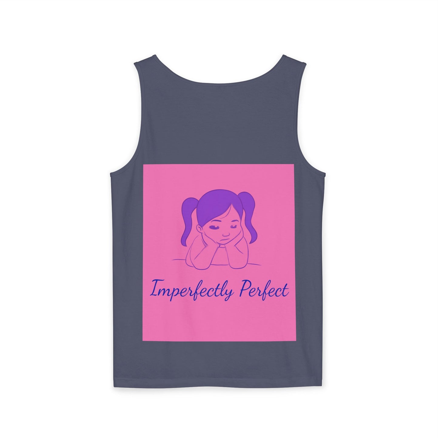 Unisex Graphic Tank Top, Cute Casual Summer Wear, Perfect for Gifts, Self-Love Celebration, Festive & Fun, Daily Comfort