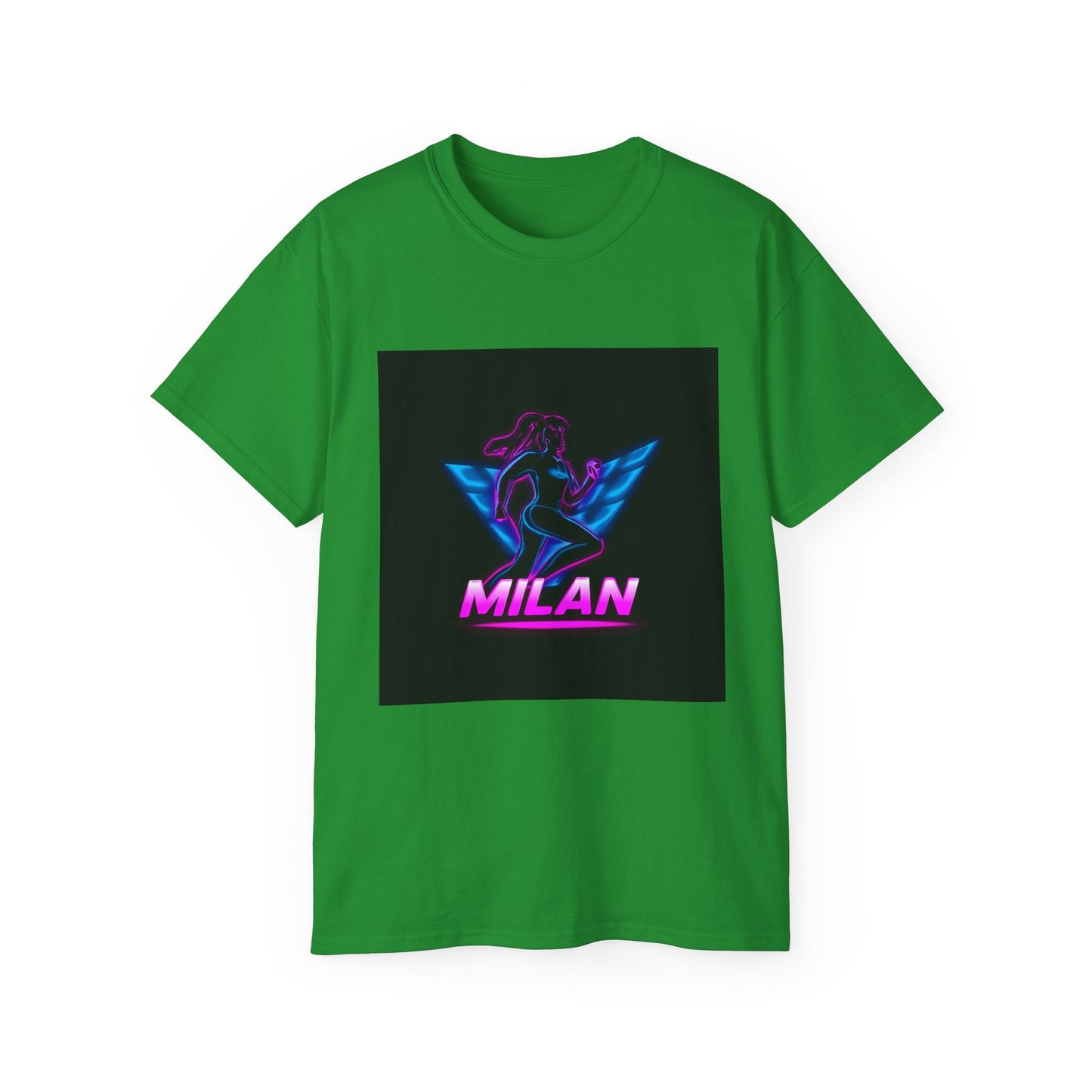 Milan Graphic Tee, Unisex Ultra Cotton T-Shirt, Retro Sportswear, Casual Streetwear, Birthday Gift, Unique Fashion Statement