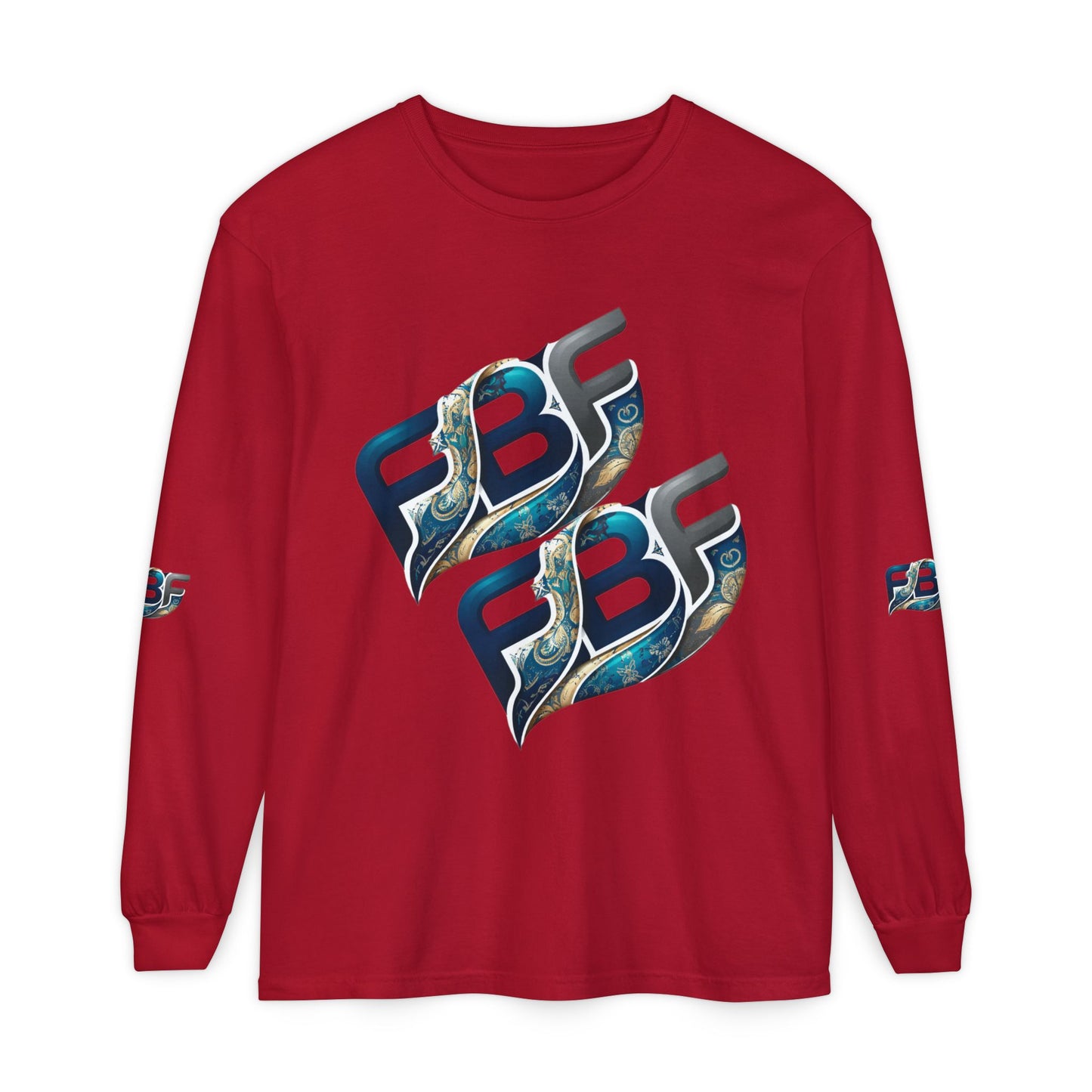 FBF Logo Long Sleeve T‑Shirt — Graphic Streetwear Tee