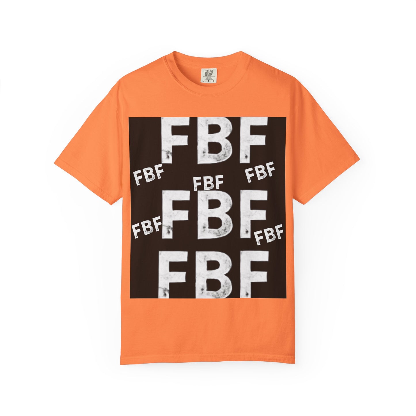 FBF Garment-Dyed Unisex T-shirt, Casual Wear, Graphic Tee, Street Style, Gift for Friends, All Occasions