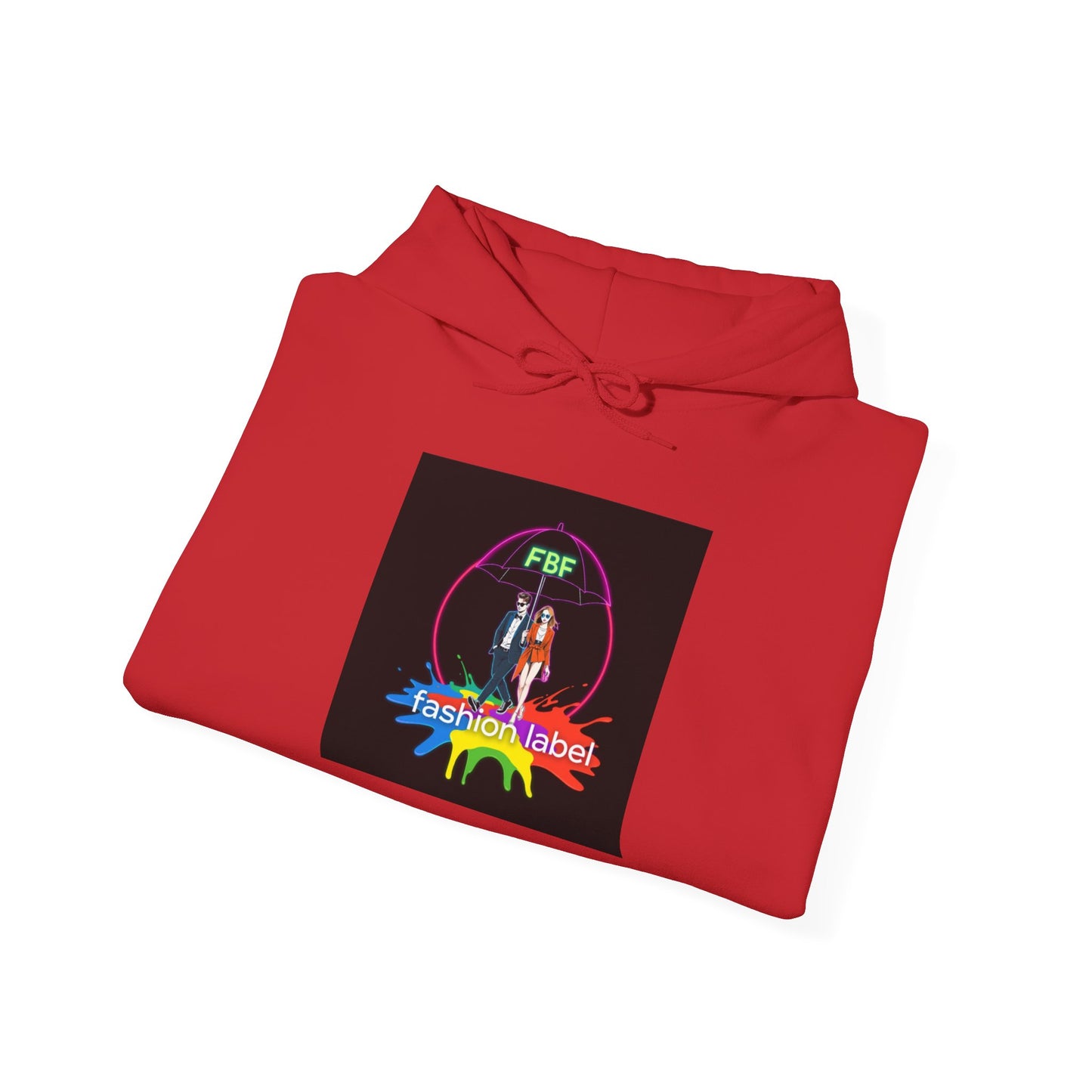 Vibrant Graphic Hooded Sweatshirt, Unisex Hoodie, Trendy Streetwear, Cozy Layering Piece, Unique Fashion Gift for All Occasions