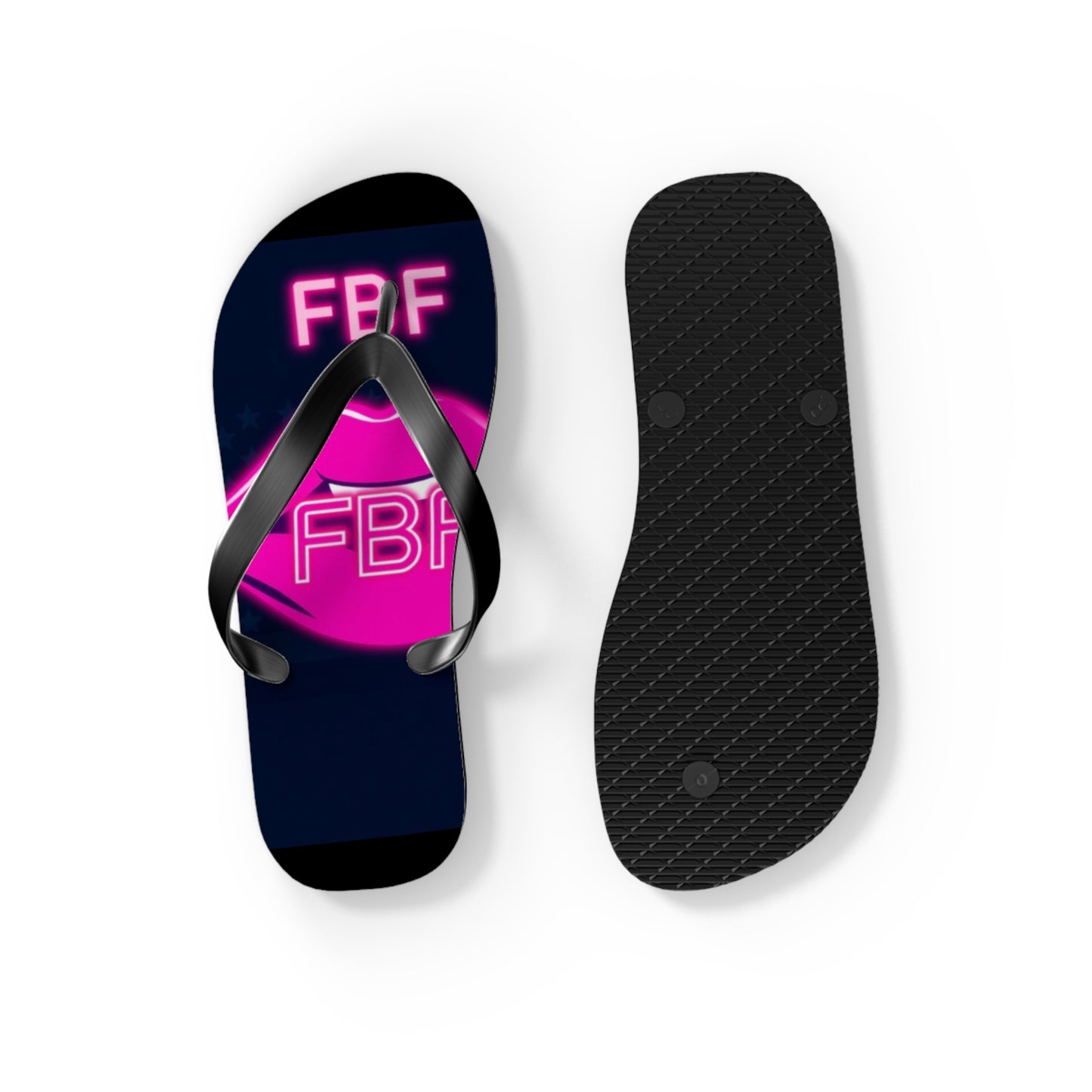 Neon Flip Flops - Trendy Summer Footwear for Beach Days, Pool Parties, and Vacation Vibes | FBF Design