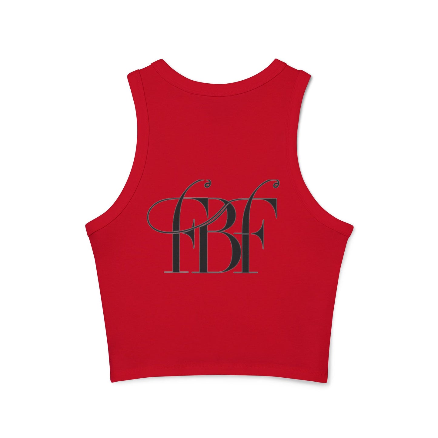 Fashion Star Racer Tank Top | Women's Crop Top, Trendy Summer Shirt, Casual Wear, Stylish Workout Top, Gift for Her