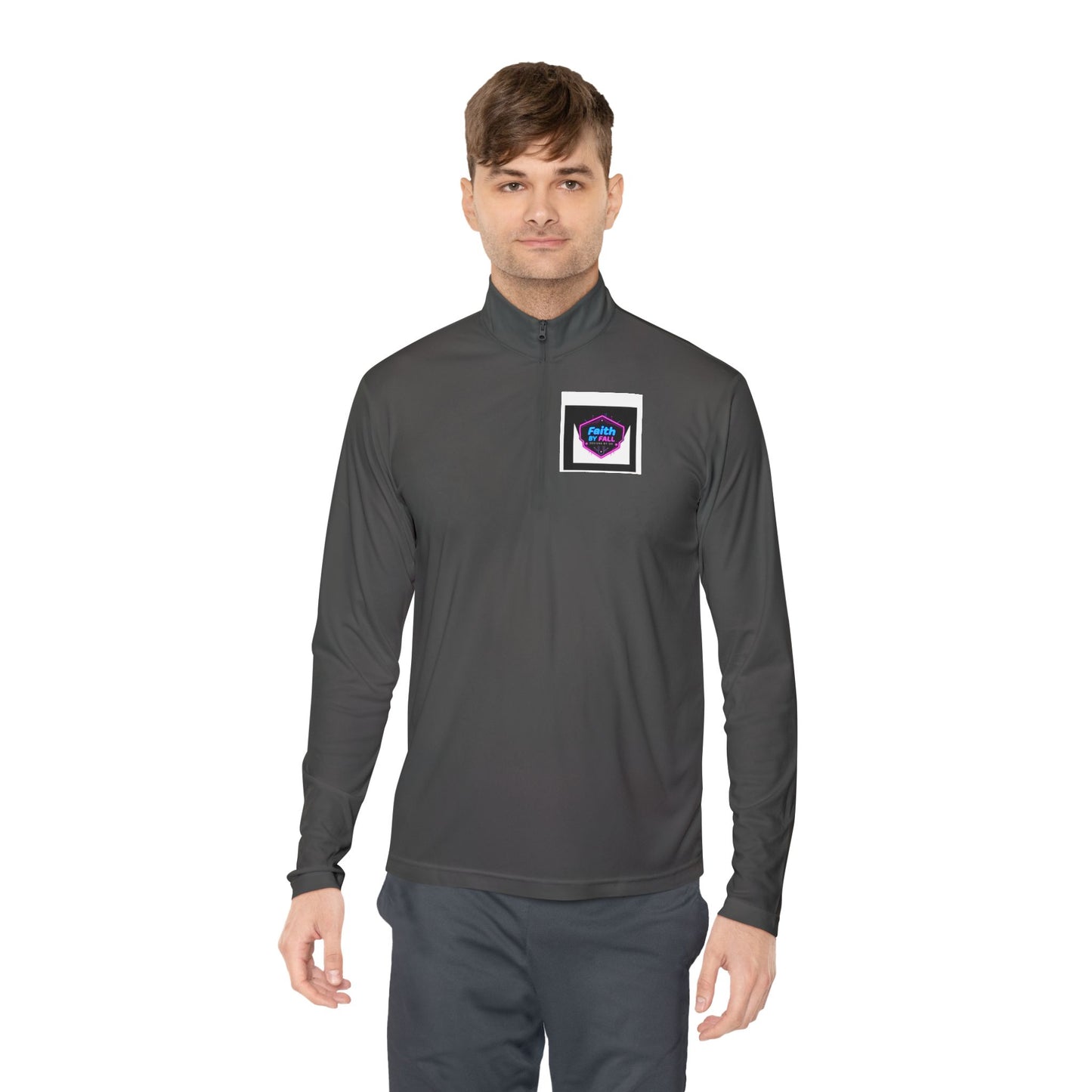 Unisex Quarter-Zip Pullover - Faith by Fall Design