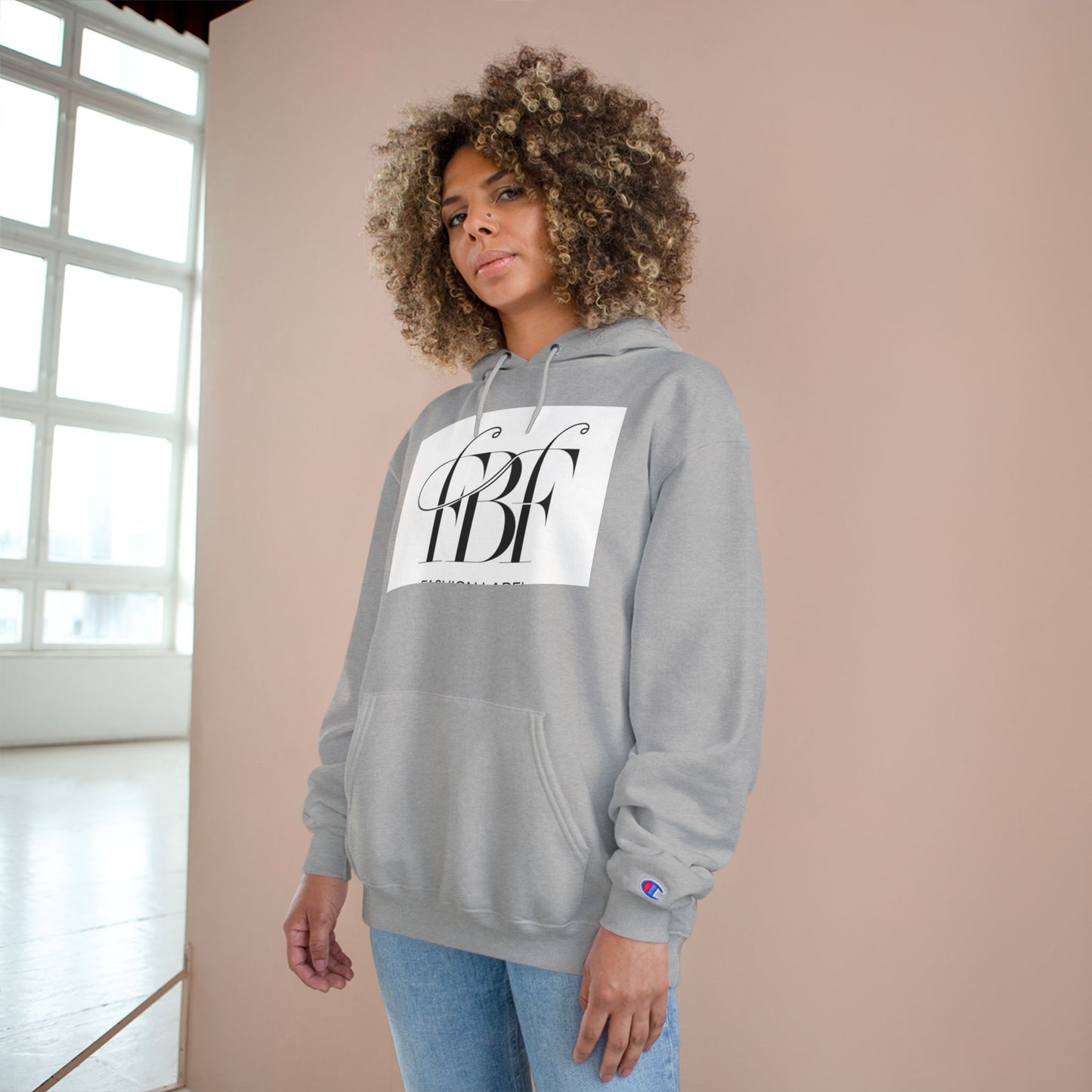 FBF Neon Champion Hoodie | Casual Streetwear for All Occasions