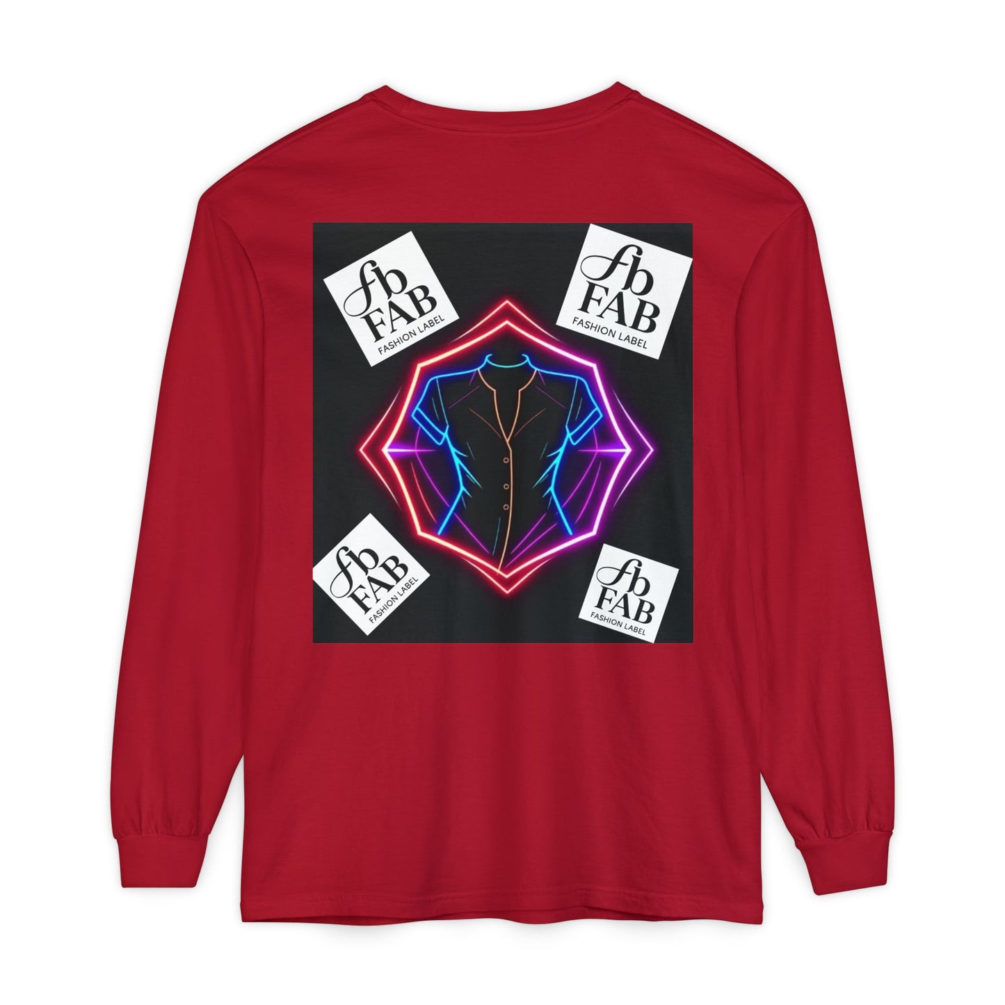 Unisex Garment-dyed Long Sleeve T-Shirt