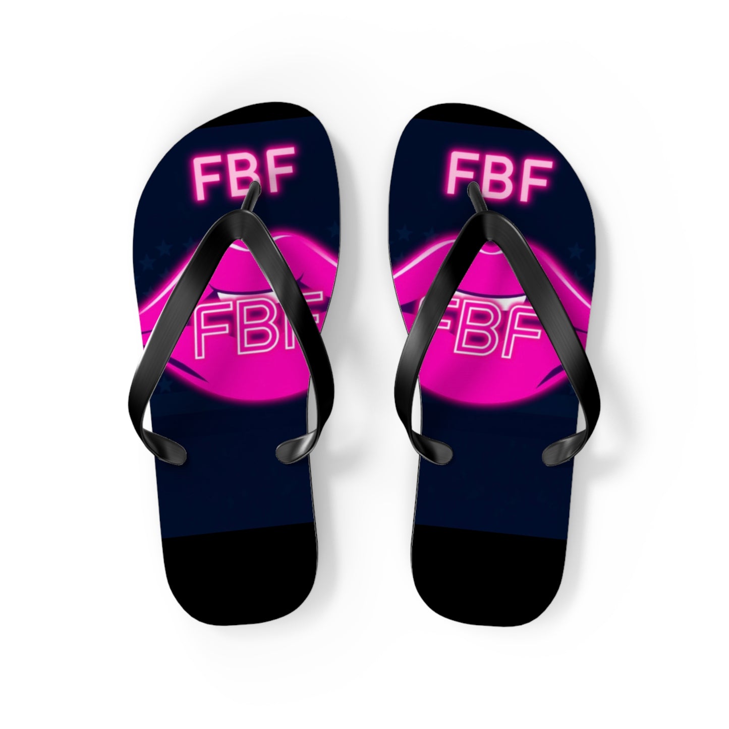 Neon Flip Flops - Trendy Summer Footwear for Beach Days, Pool Parties, and Vacation Vibes | FBF Design