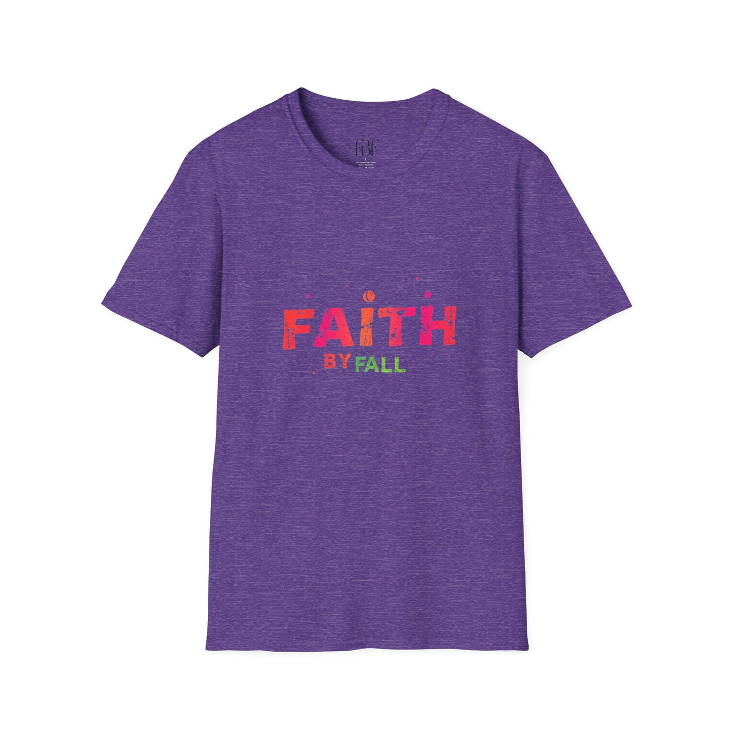 Faith-Inspiring Unisex Softstyle T-Shirt, Everyday Wear, Gift for Her, Christian Apparel, Inspirational Tee, Spiritual Comfort