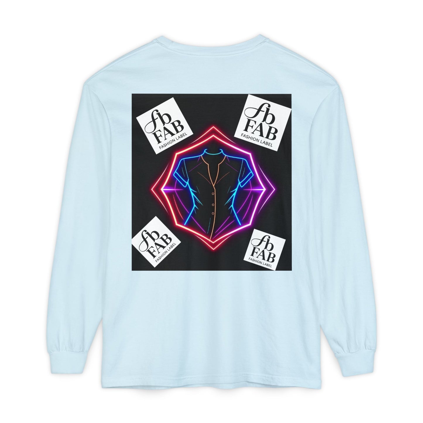 Unisex Garment-dyed Long Sleeve T-Shirt