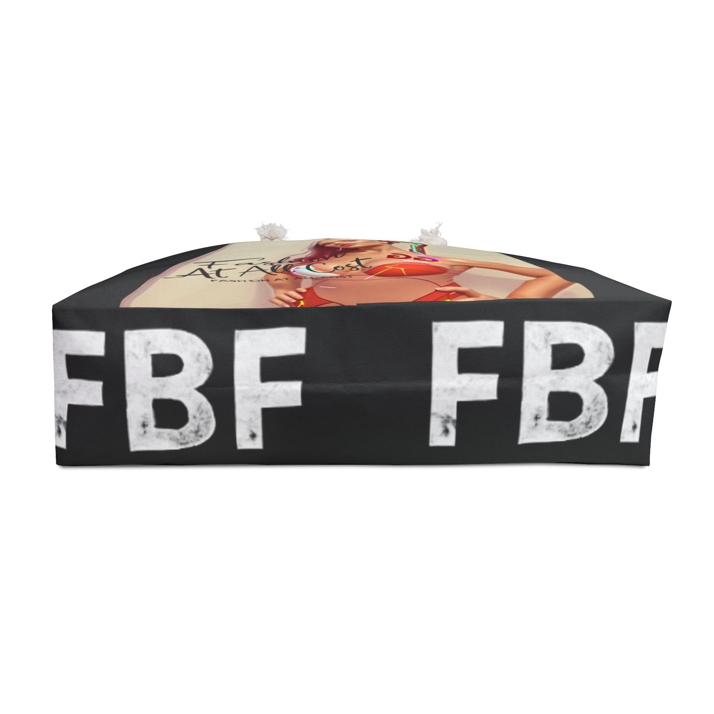 Stylish Weekender Bag with Bold Graphic Design - Perfect for Travel & Beach Getaways