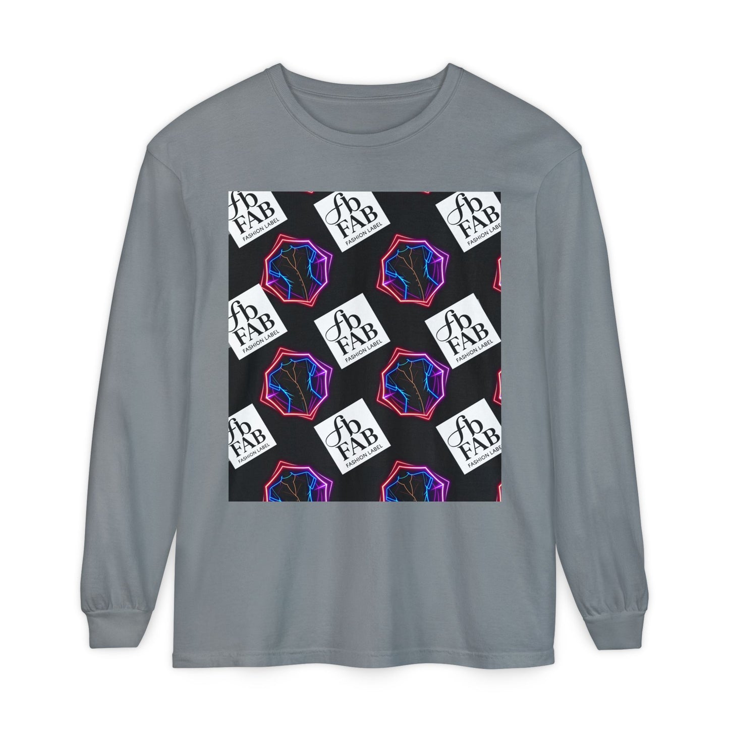 Unisex Garment-dyed Long Sleeve T-Shirt