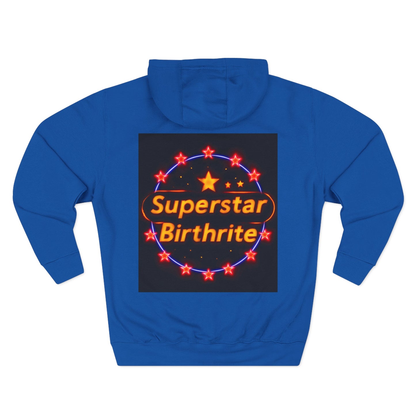 Fleece Hoodie with 11:11 & Superstar Birthrite Design, Cozy Sweatshirt for Spirituality, Affirmations, Astrology Gifts, Unisex Hoodie
