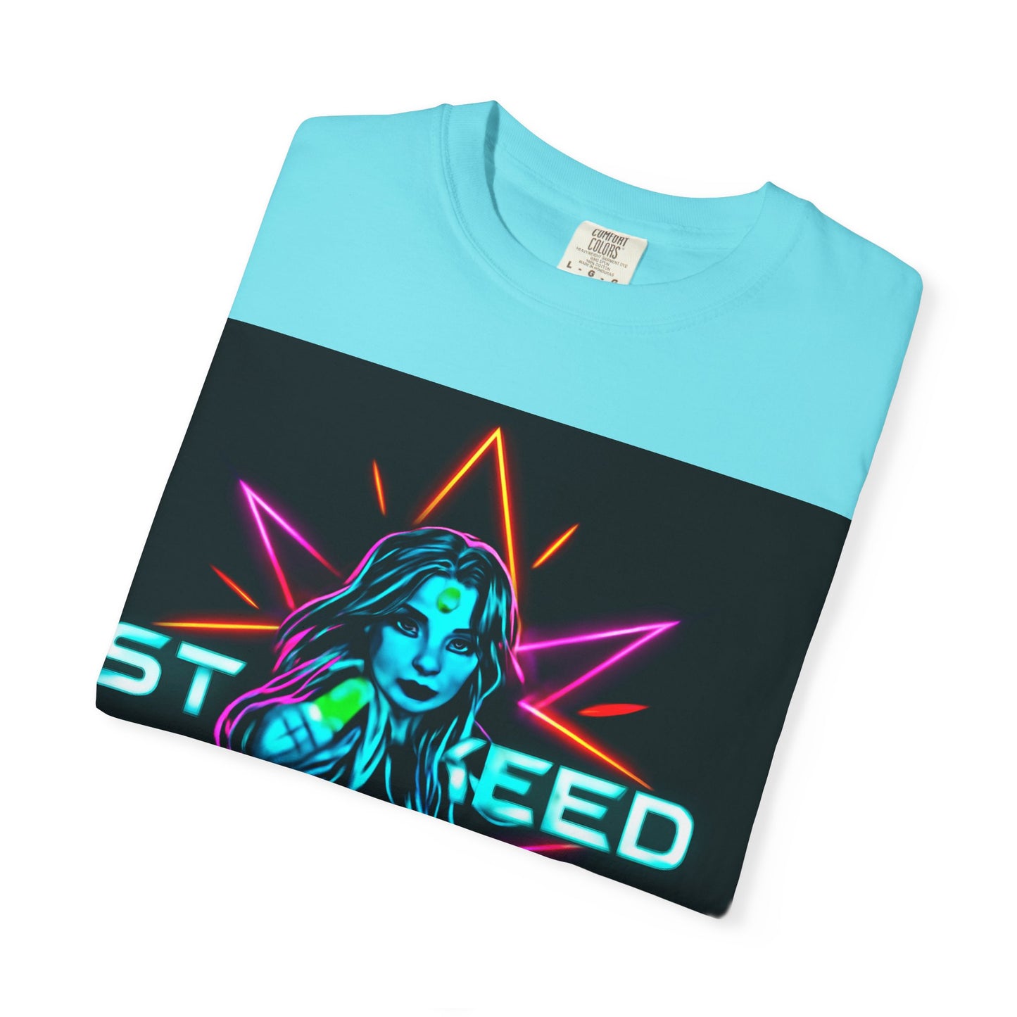 Neon Graphic T-Shirt - Starseed FBF Tee, Unisex Fashion, Cool Gift, Festival Wear, Retro Style, Casual Streetwear