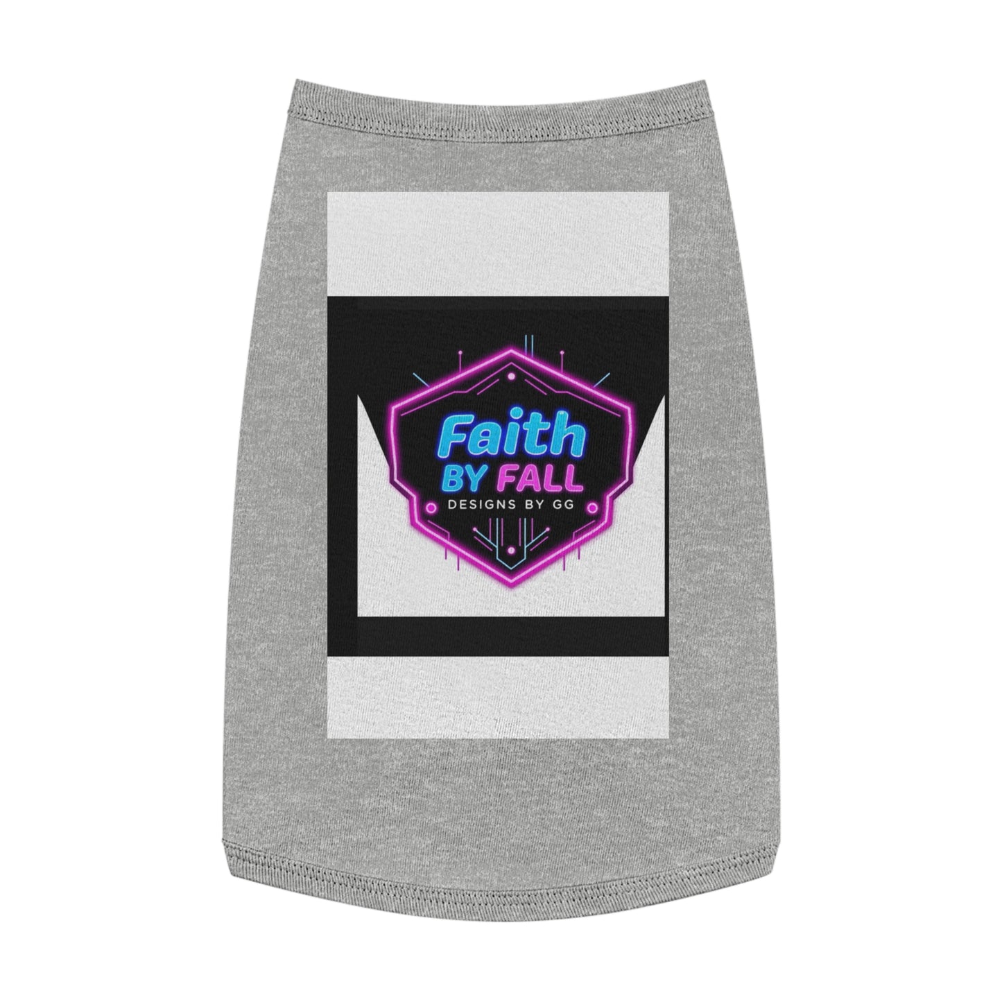 Stylish Pet Tank Top for Faithful Furry Friends, Adorable Dog Apparel, Pet Gift, Summer Wear, Faith-Inspired Fashion