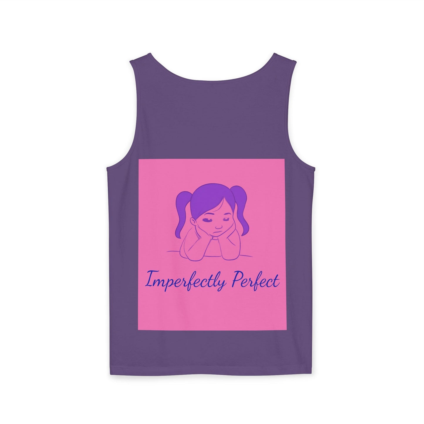 Unisex Graphic Tank Top, Cute Casual Summer Wear, Perfect for Gifts, Self-Love Celebration, Festive & Fun, Daily Comfort