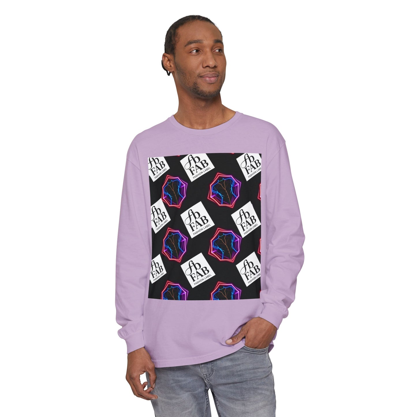 Unisex Garment-dyed Long Sleeve T-Shirt