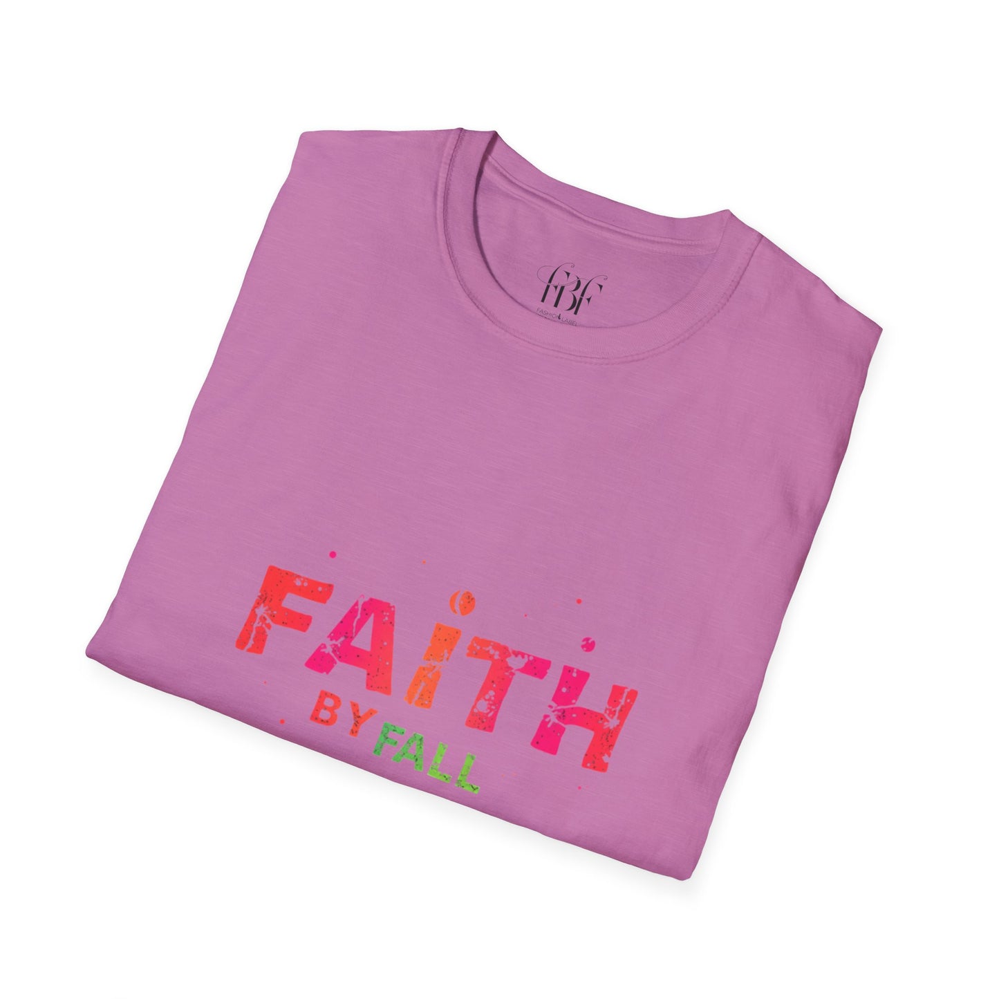 Faith-Inspiring Unisex Softstyle T-Shirt, Everyday Wear, Gift for Her, Christian Apparel, Inspirational Tee, Spiritual Comfort