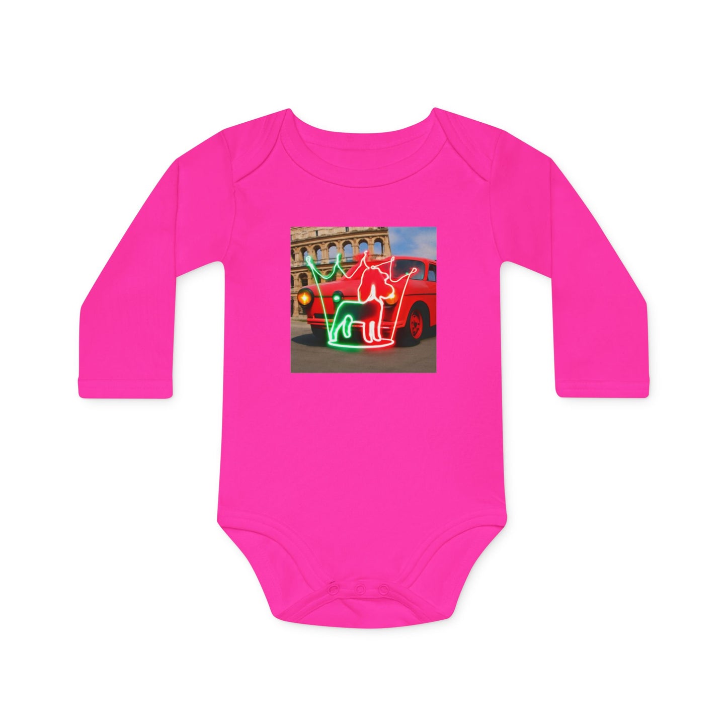 Baby Long-Sleeve Organic Bodysuit