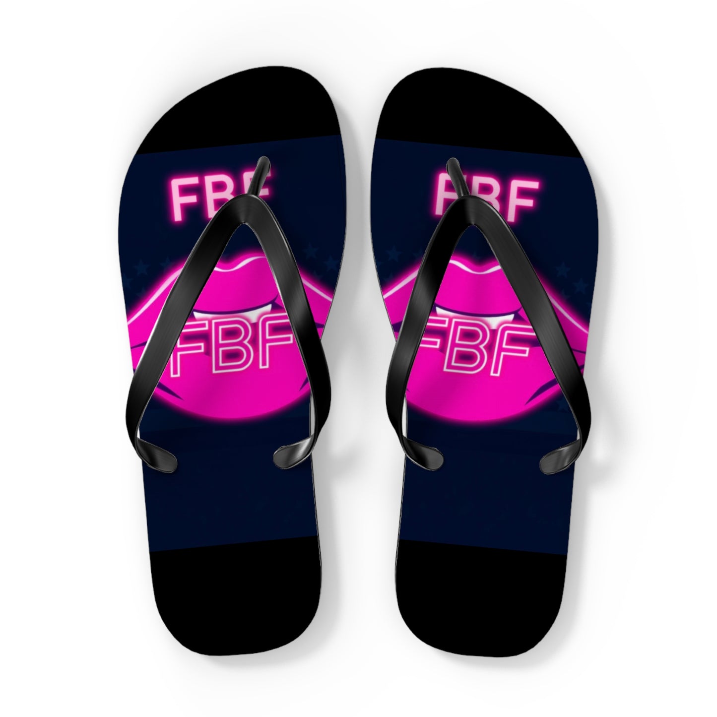 Neon Flip Flops - Trendy Summer Footwear for Beach Days, Pool Parties, and Vacation Vibes | FBF Design