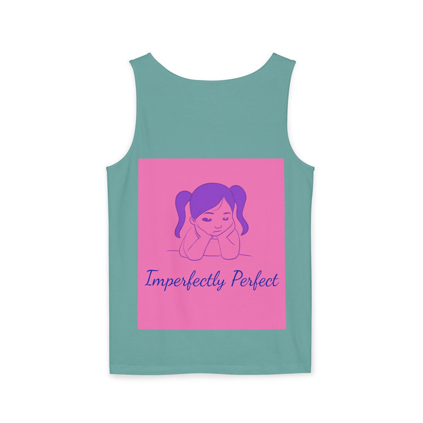 Unisex Graphic Tank Top, Cute Casual Summer Wear, Perfect for Gifts, Self-Love Celebration, Festive & Fun, Daily Comfort