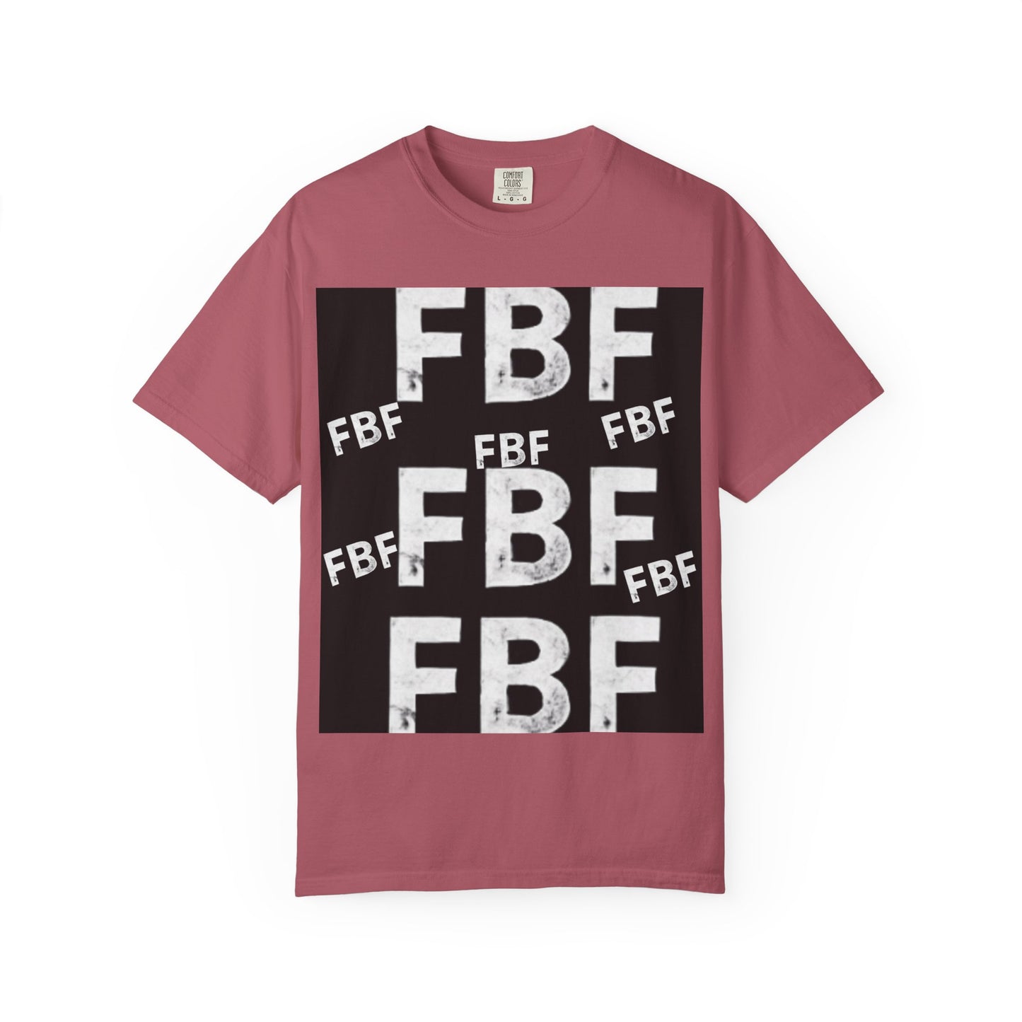 FBF Garment-Dyed Unisex T-shirt, Casual Wear, Graphic Tee, Street Style, Gift for Friends, All Occasions