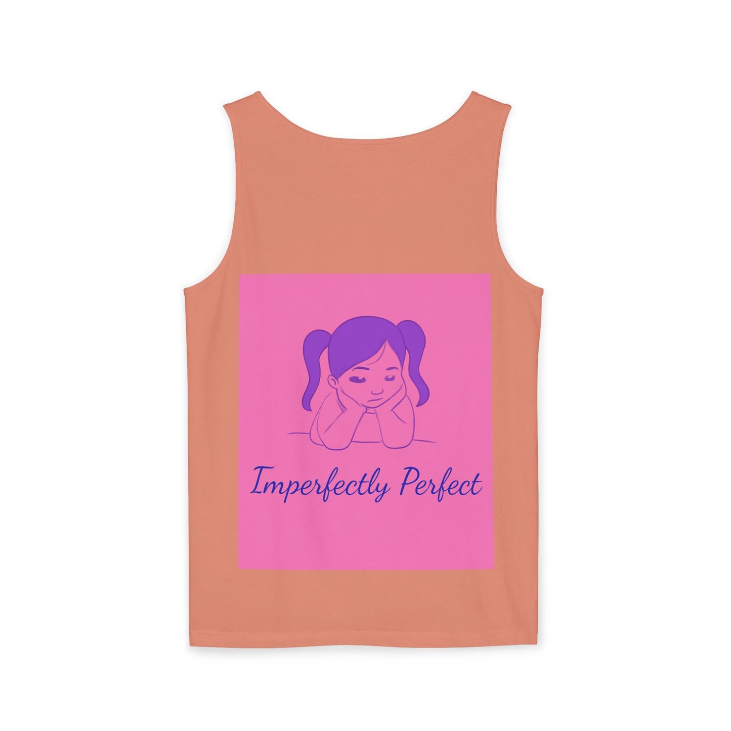Unisex Graphic Tank Top, Cute Casual Summer Wear, Perfect for Gifts, Self-Love Celebration, Festive & Fun, Daily Comfort