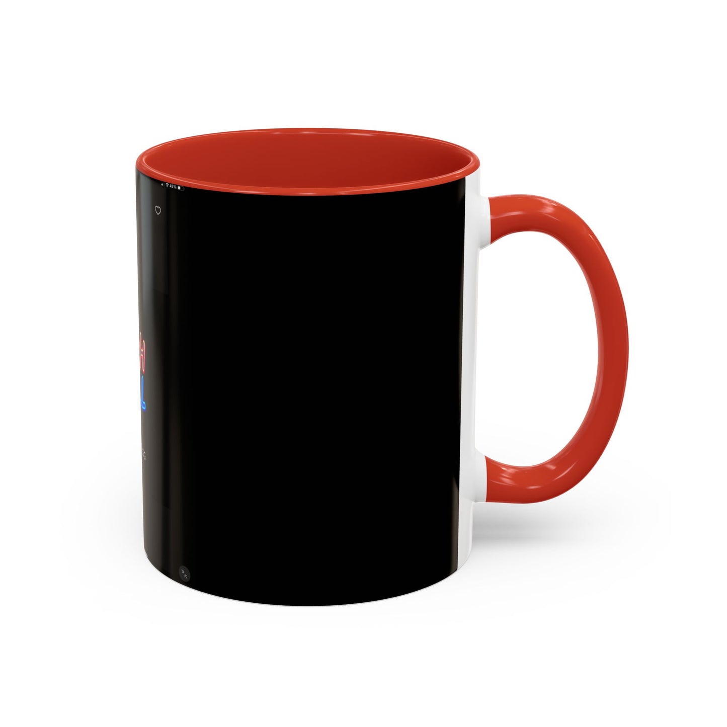 Faith by Fall Accent Coffee Mug - 11/15oz Black Ceramic Cup for Inspirational Gifts