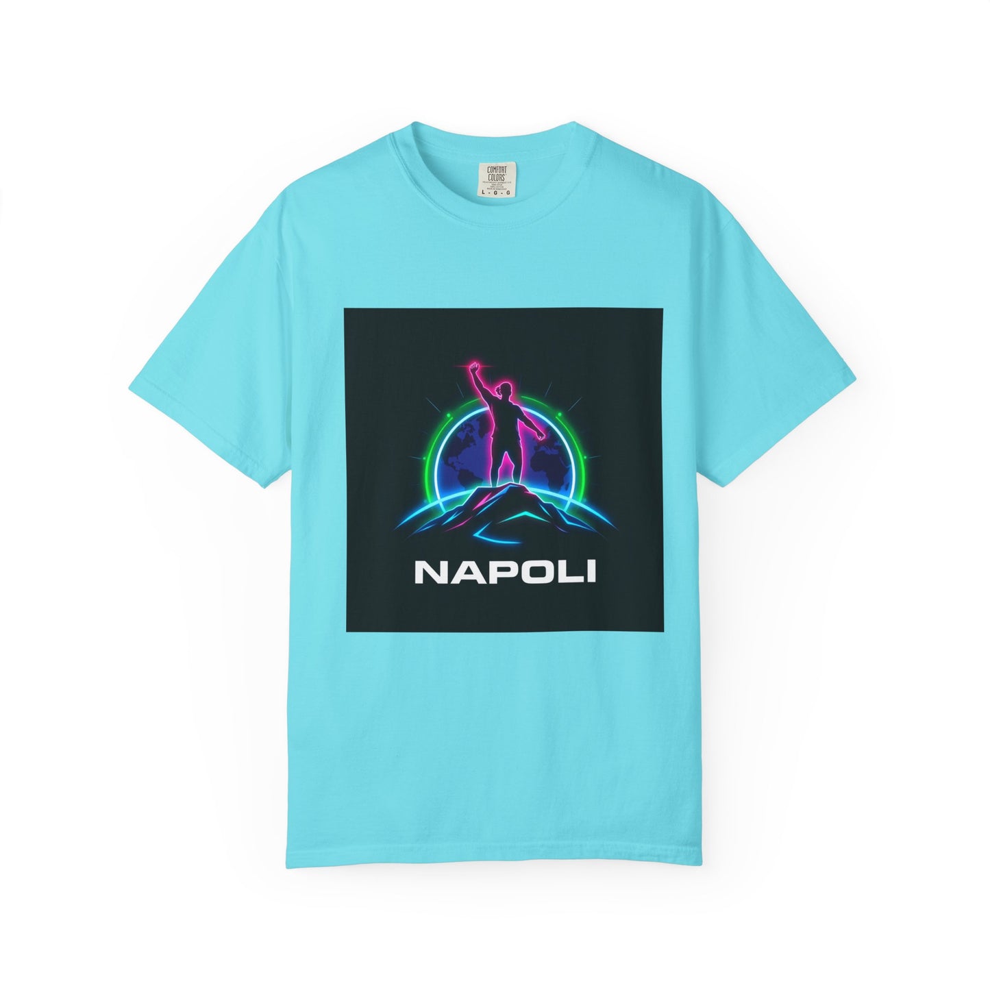 Neon Napoli T-Shirt for Adventurers, Retro Graphic Tee, Perfect for Travelers, Gifts for Him/Her, Cool Streetwear, Casual Outfit