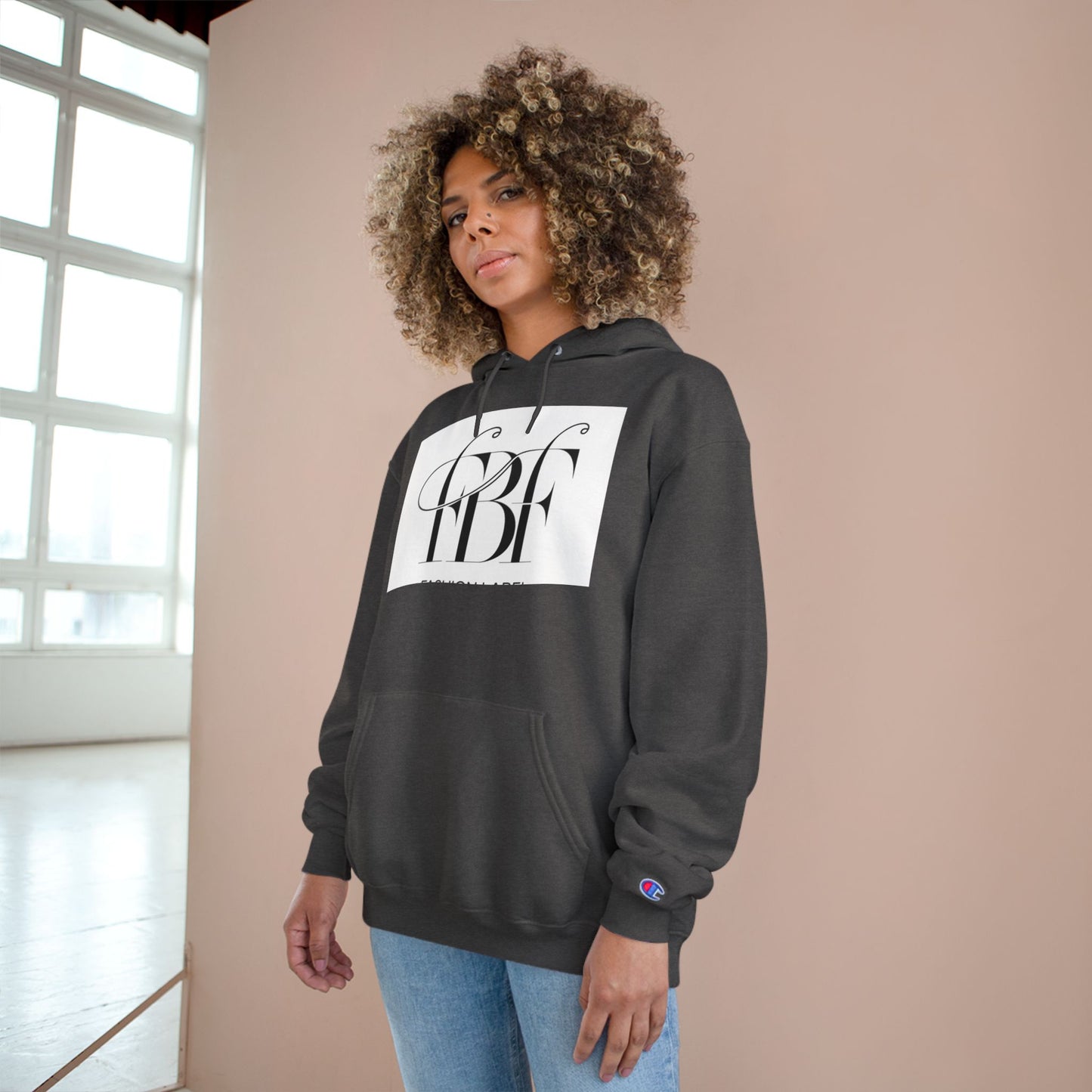 FBF Neon Champion Hoodie | Casual Streetwear for All Occasions
