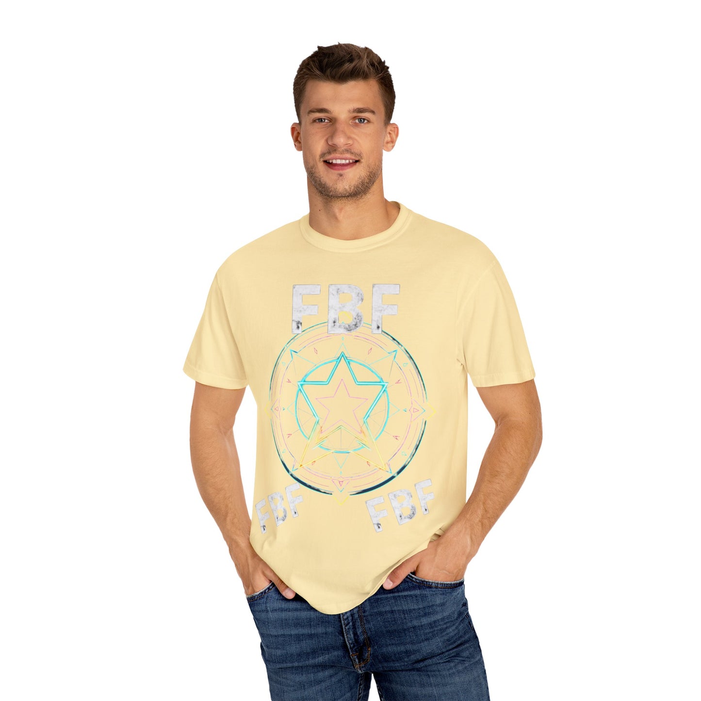 Vibrant Graphic T-shirt, Casual Wear, Gift for Friends, Trendy Streetwear, Unique Style, Music Festival Outfit