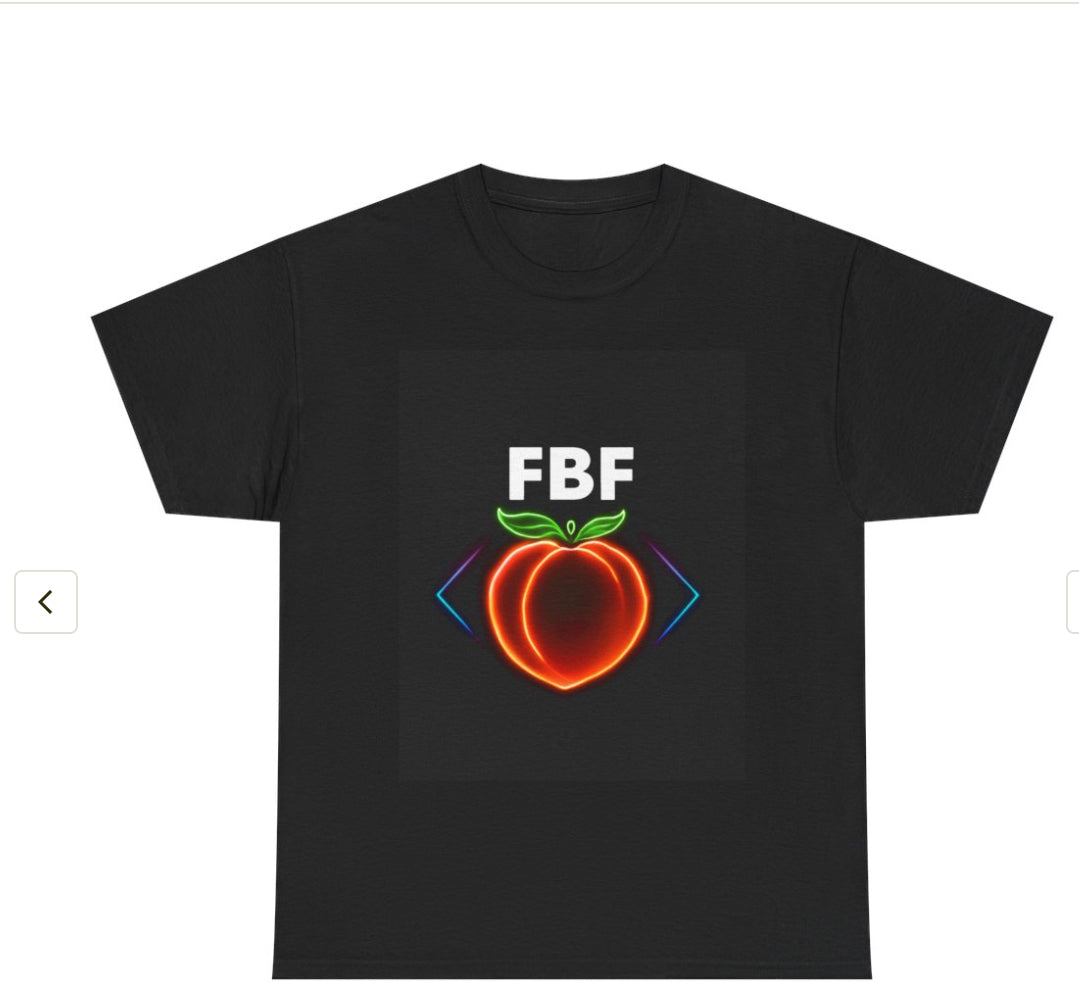 Retro Neon Inspired Unisex Tee, Vintage FBF Apparel, Casual Wear, Gifts for Friends, Summer Party T-Shirt, Graphic Cotton Top