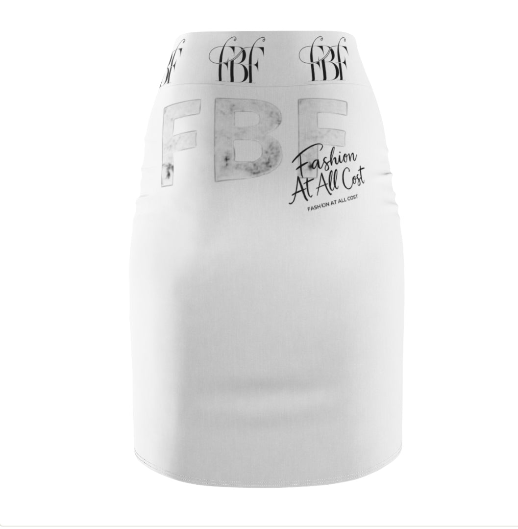 Fashionable Women's Pencil Skirt - Trendy Skirt for Everyday Wear, FBF Design, Stylish Outfit, Perfect for Parties, Casual Events, and Work
