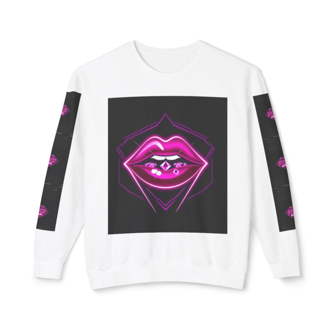 Unisex Neon Graphic Sweatshirt, Trendy Crewneck, Unique Gift for Her, Fashionable Fall Wear, Festival Outfit, Stylish Loungewear