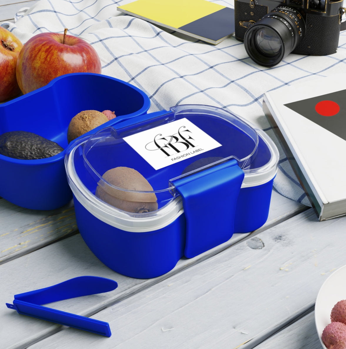 Stylish Two-Tier Bento Box for Meal Prep, Lunch Container for Work, Travel, Eco-Friendly Food Storage, Perfect Gift for Foodies