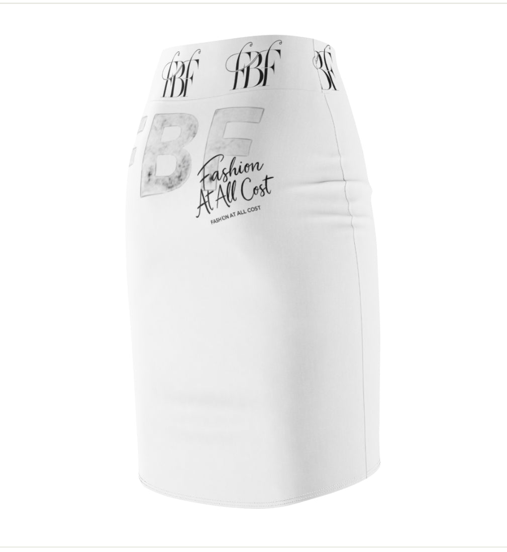 Fashionable Women's Pencil Skirt - Trendy Skirt for Everyday Wear, FBF Design, Stylish Outfit, Perfect for Parties, Casual Events, and Work