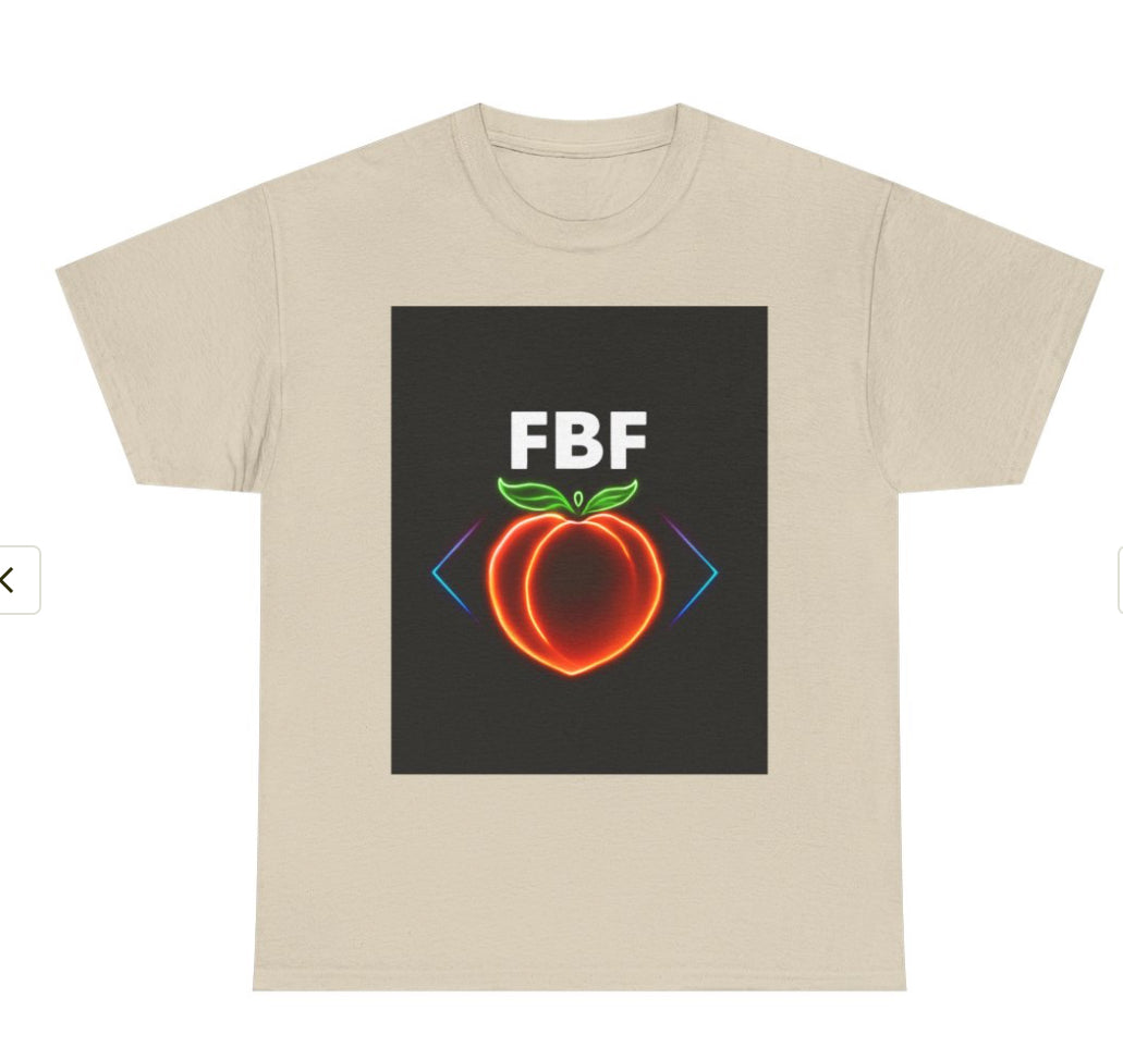 Retro Neon Inspired Unisex Tee, Vintage FBF Apparel, Casual Wear, Gifts for Friends, Summer Party T-Shirt, Graphic Cotton Top