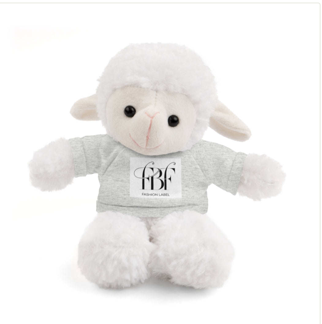 Cute Stuffed Animal with Tee: Adorable Gift for Kids, Plush Toy, Cuddly Bear, Personalized Birthday Present, Unique Nursery Decor