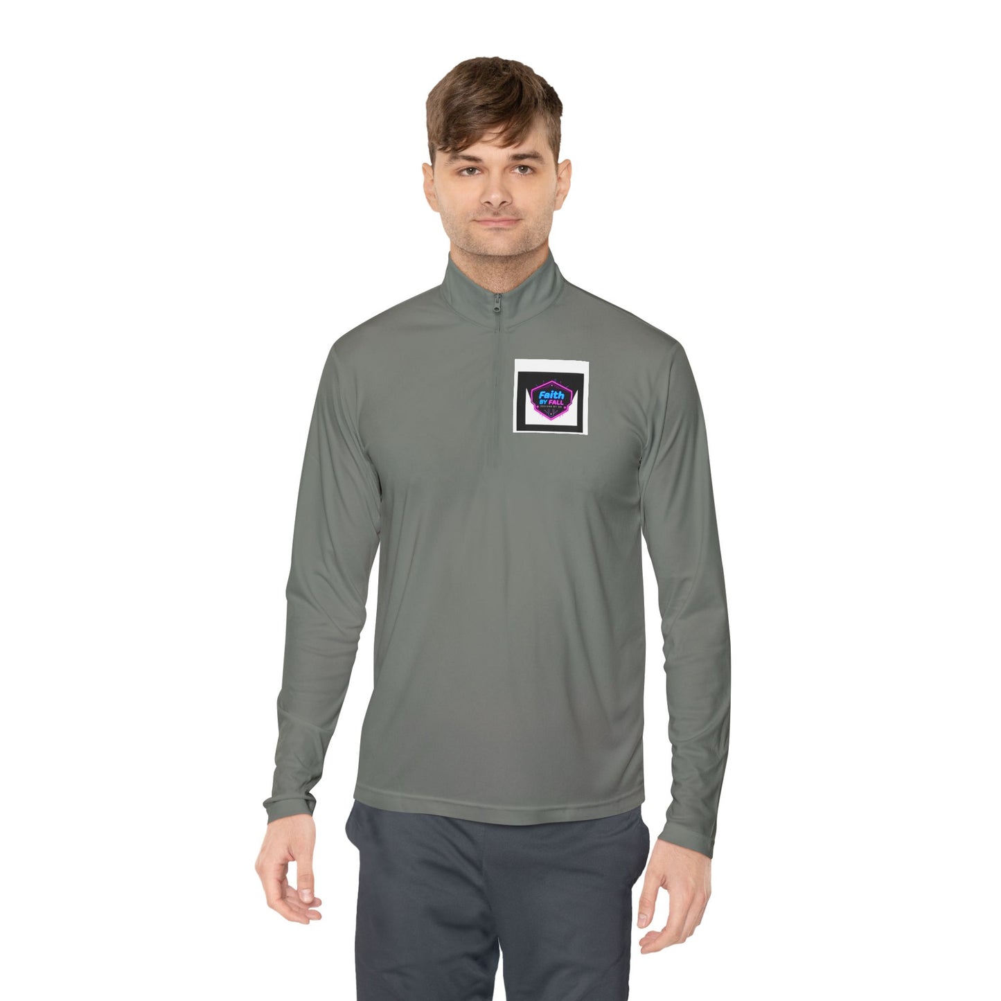Unisex Quarter-Zip Pullover - Faith by Fall Design