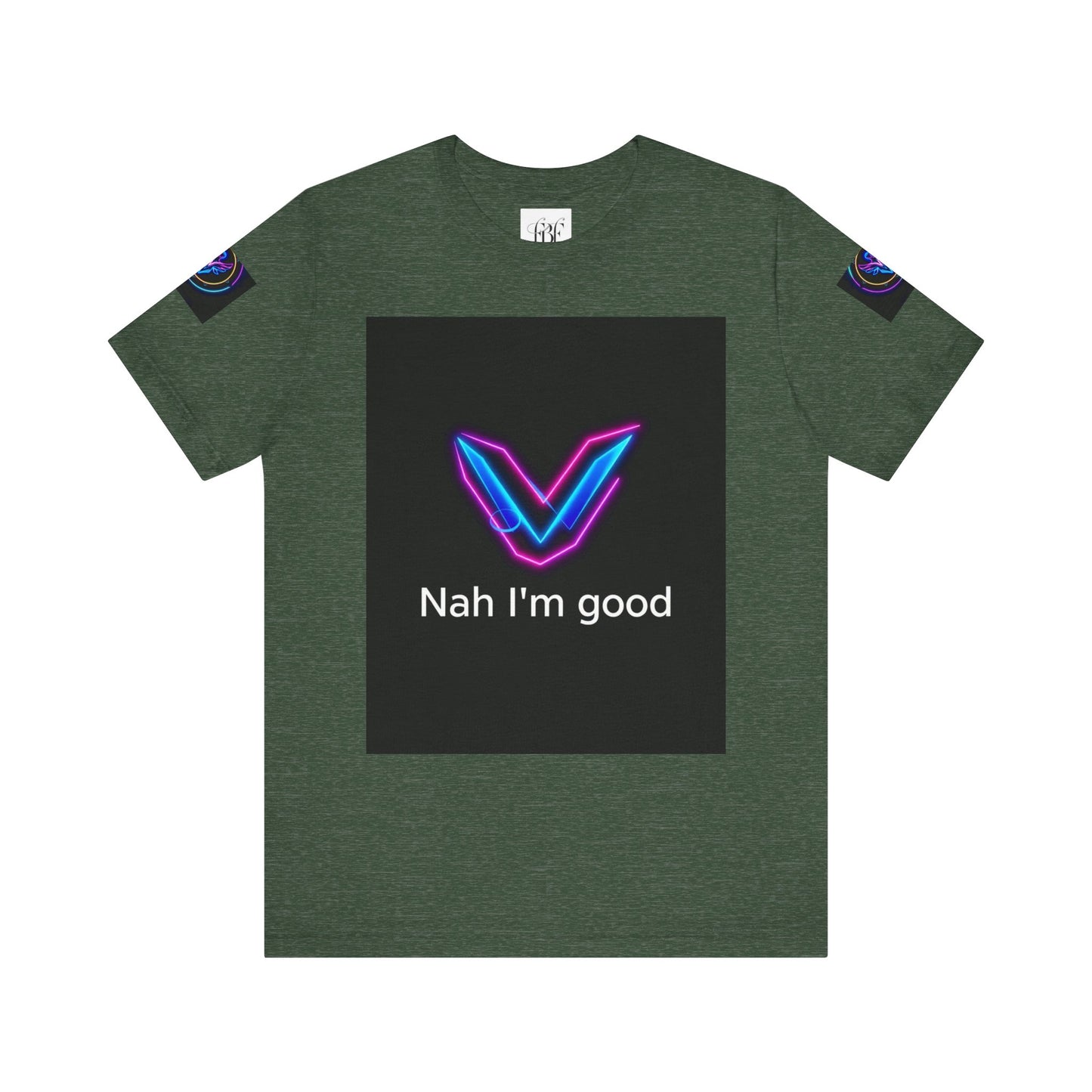 Neon Graphic Tee for Trendy Vibes, Casual Wear, Gift for Friends, Streetwear, Relaxed Fit, Graphic Art Tee