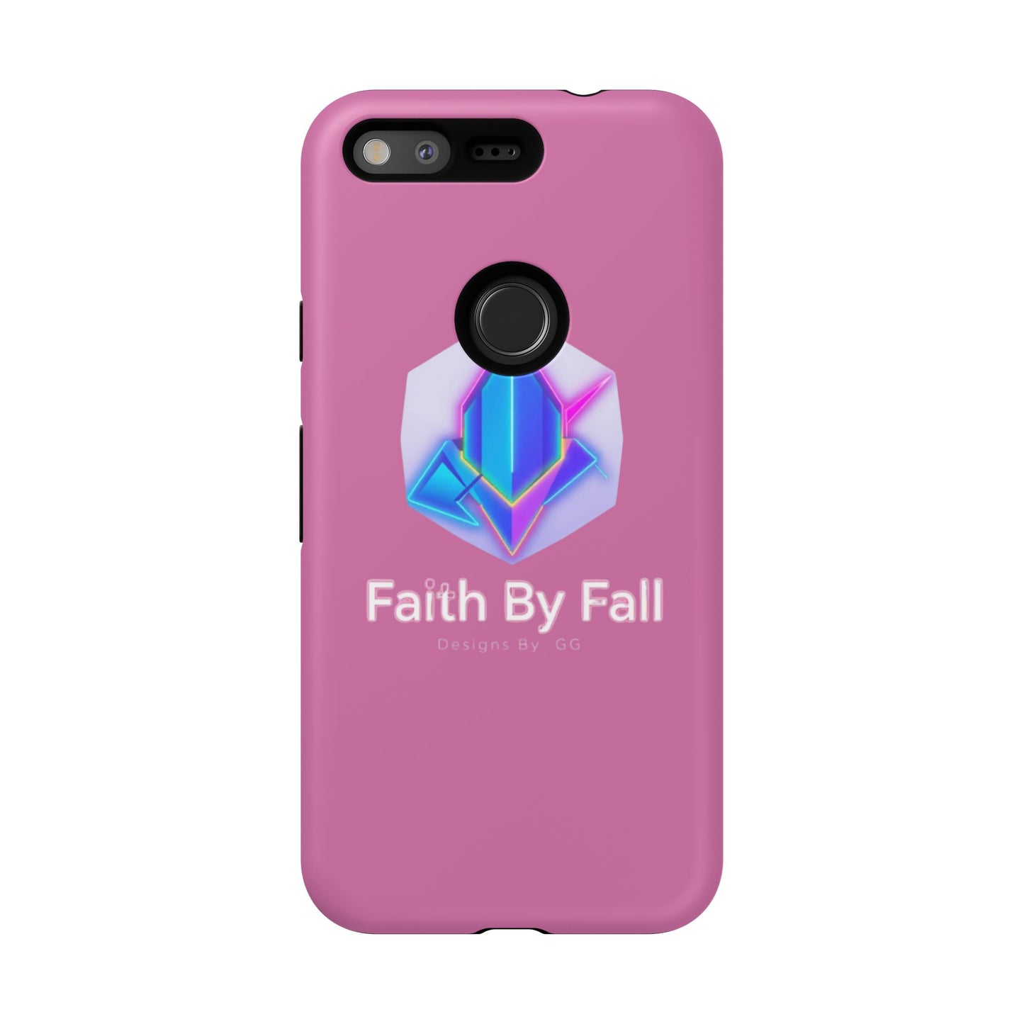 Vibrant Phone Case with Motivational Design - Faith By Fall, Colorful Phone Cover, Customizable Mobile Accessory, Unique Gift Idea, [...]